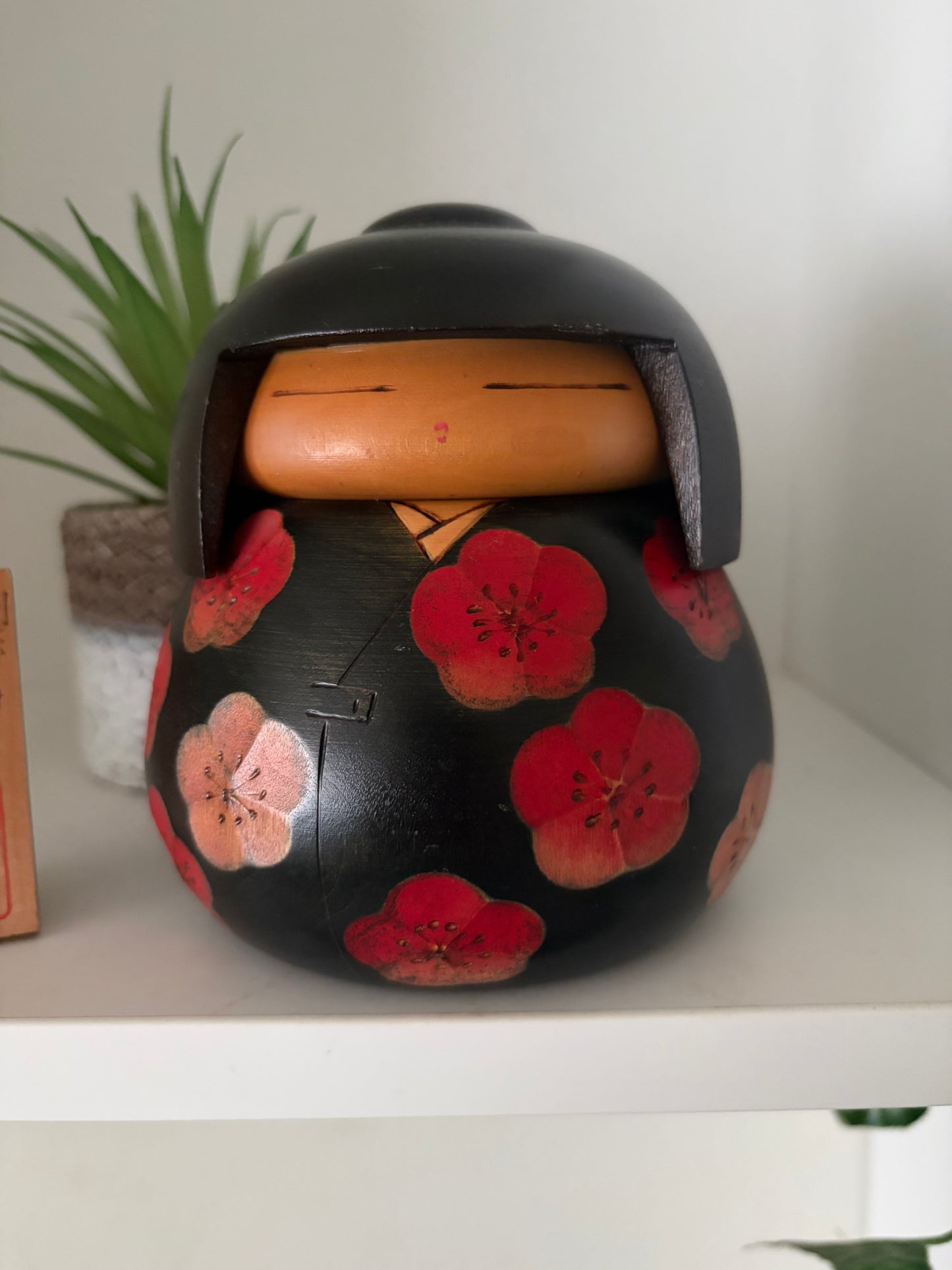 Vintage chunky Sosaku Kokeshi by Toa Sekiguchi (1942-)