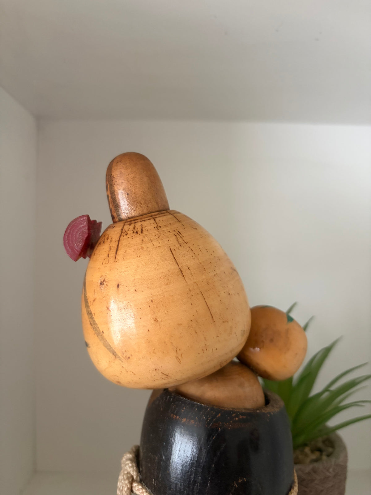 Vintage Sosaku kokeshi by Isamu Yamakawa - Mother and child