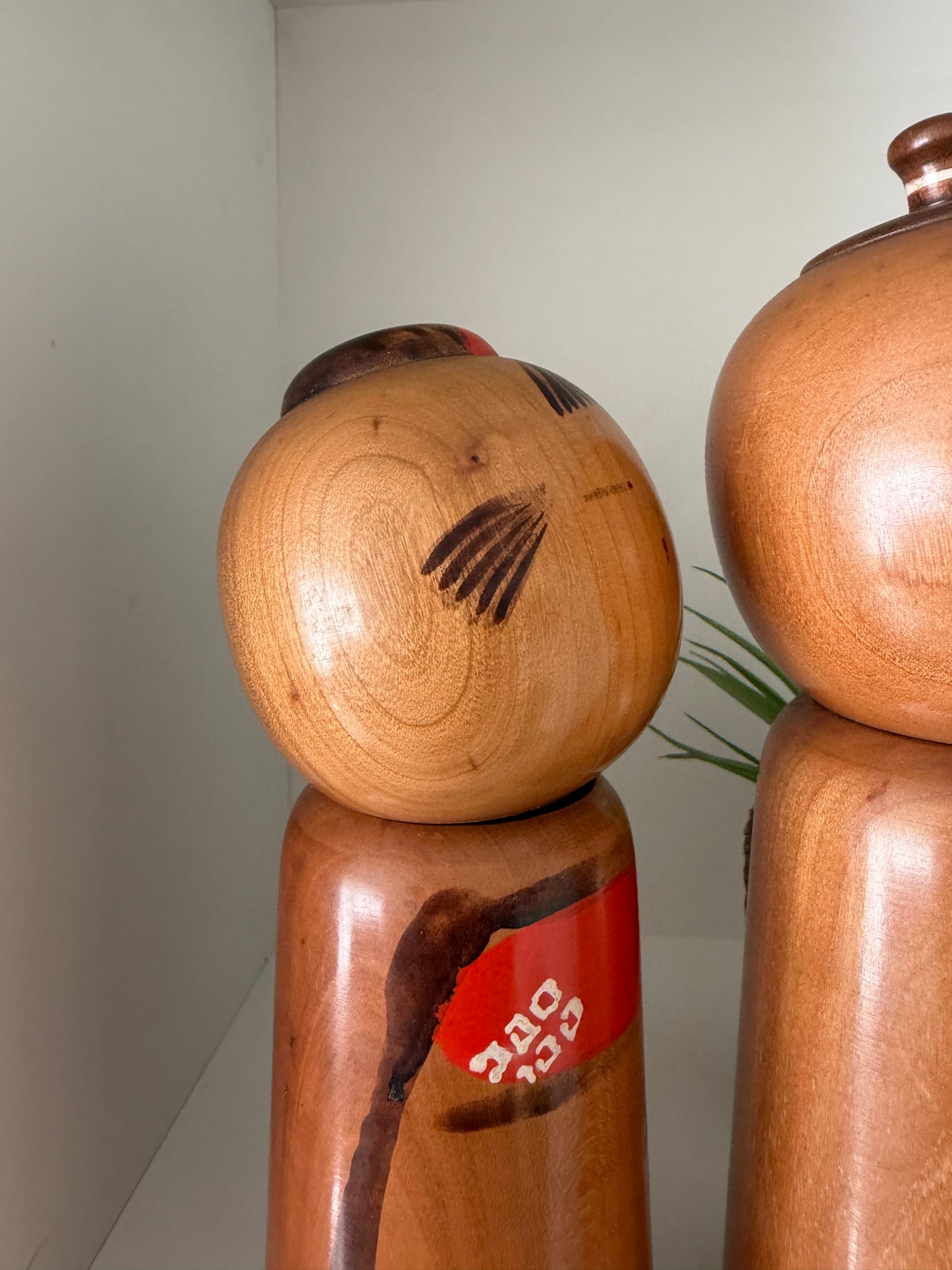 Vintage Husband and Wife kokeshi by Kiyohara Takao