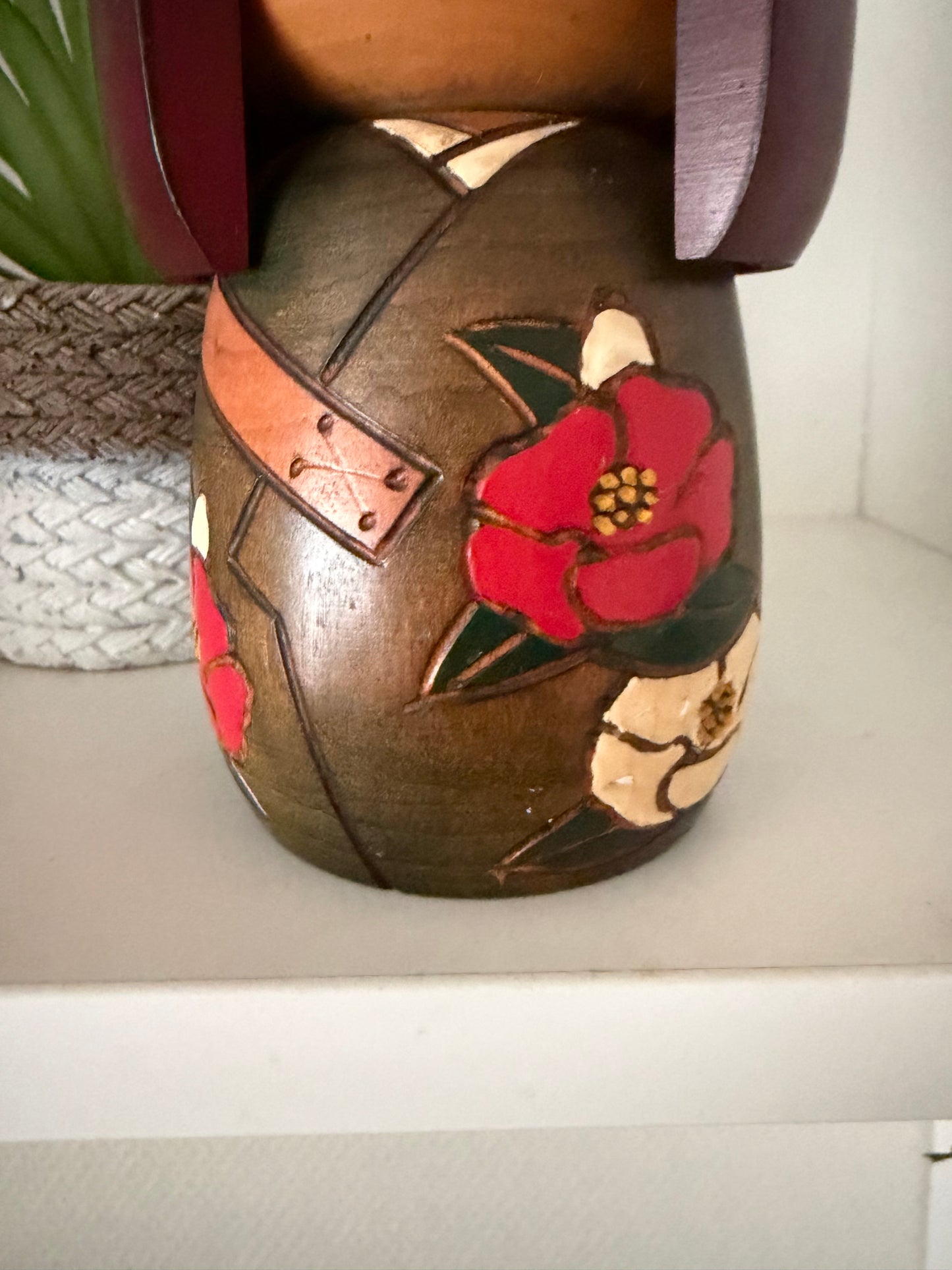 Vintage Gumma kokeshi by kisaku