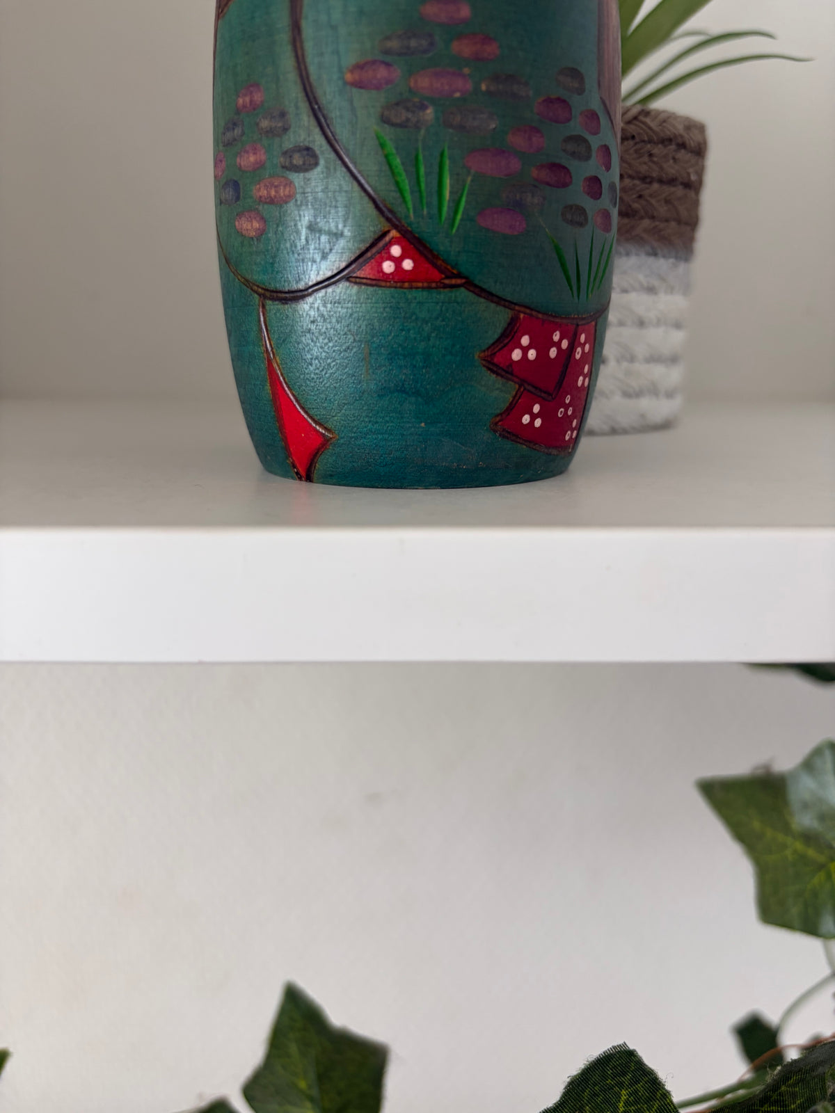 Vintage Gumma kokeshi by Kunio Miyagawa (1933-)