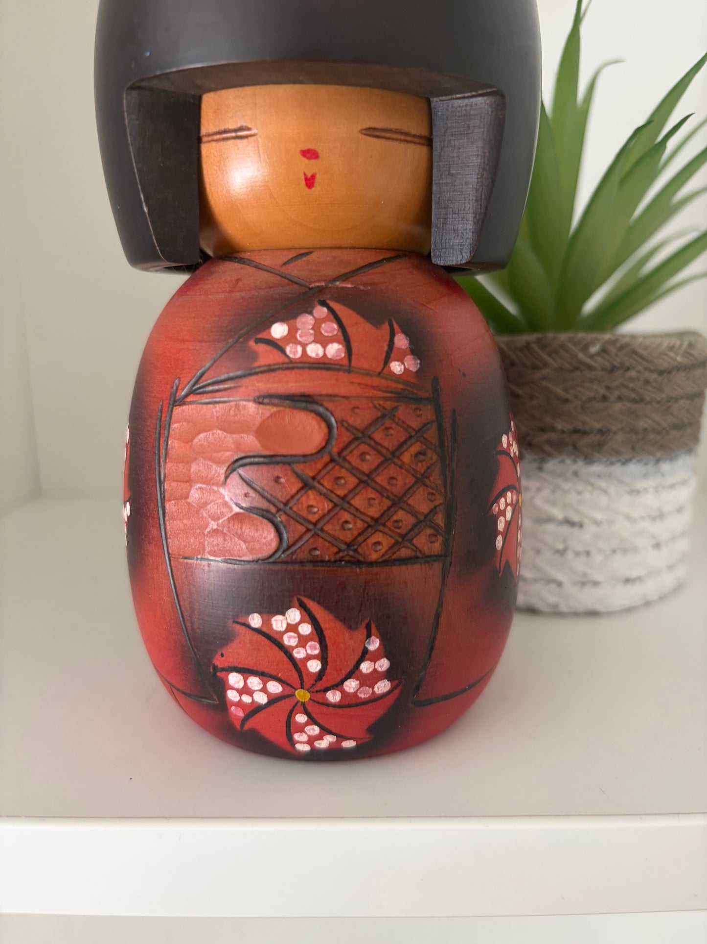 Vintage Gumma Kokeshi by Masae Fujikawa(1942-2015)