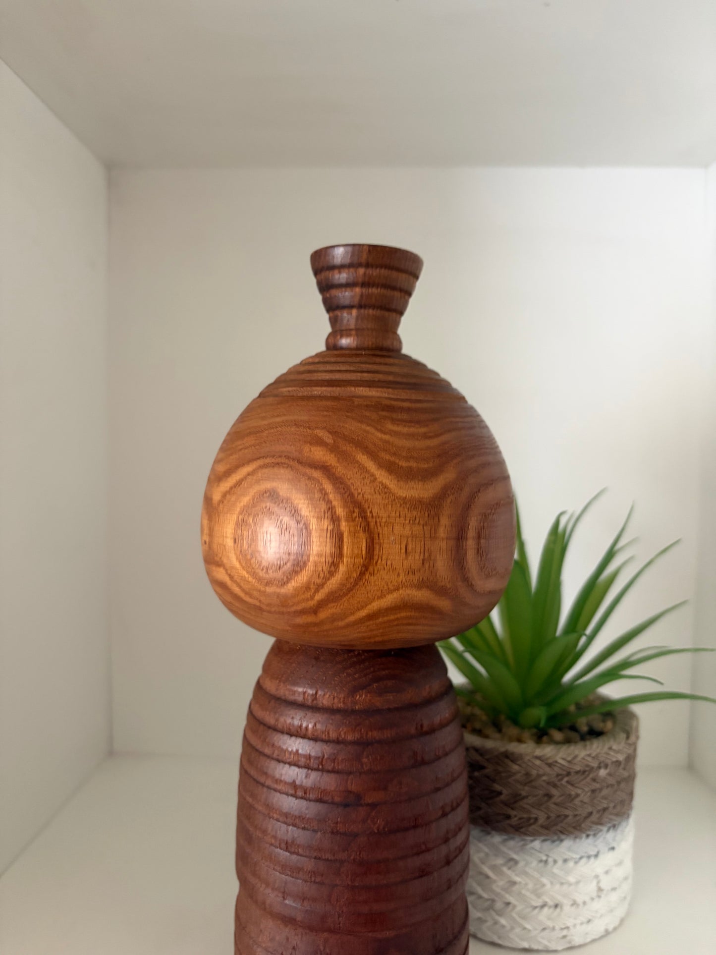 Vintage Sosaku kokeshi by Sanpei Yamanaka (1926-2012)