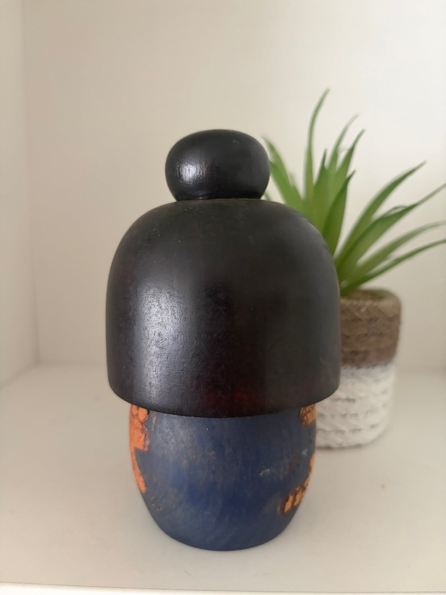 Vintage Gumma kokeshi made by Kazuo Takamizawa (1927-)