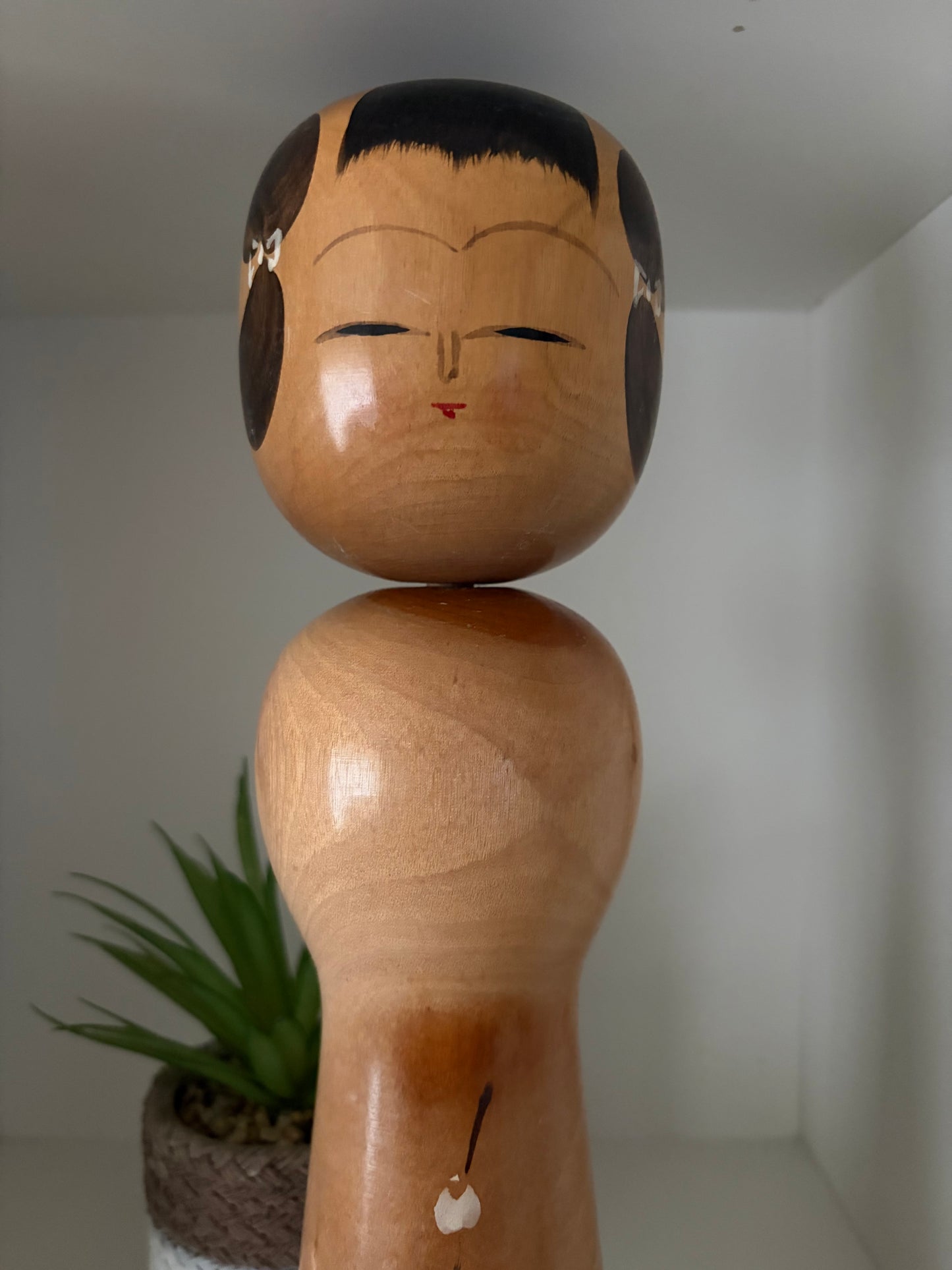 Vintage Japanese Sosaku Kokeshi by Kiyohara Takao (1916-)
