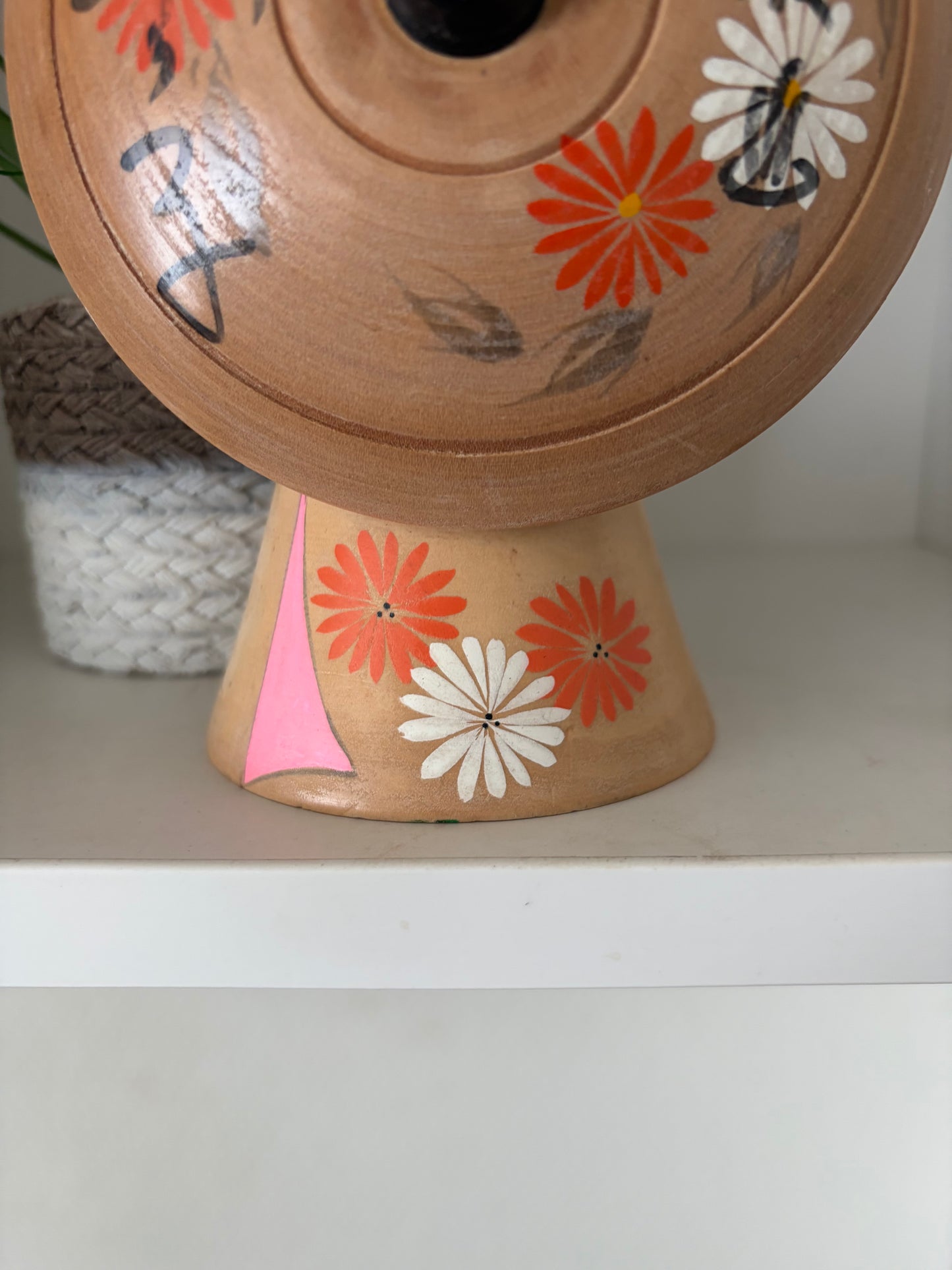 Vintage Sosaku kokeshi by Sadao Kishi (1932-1998)