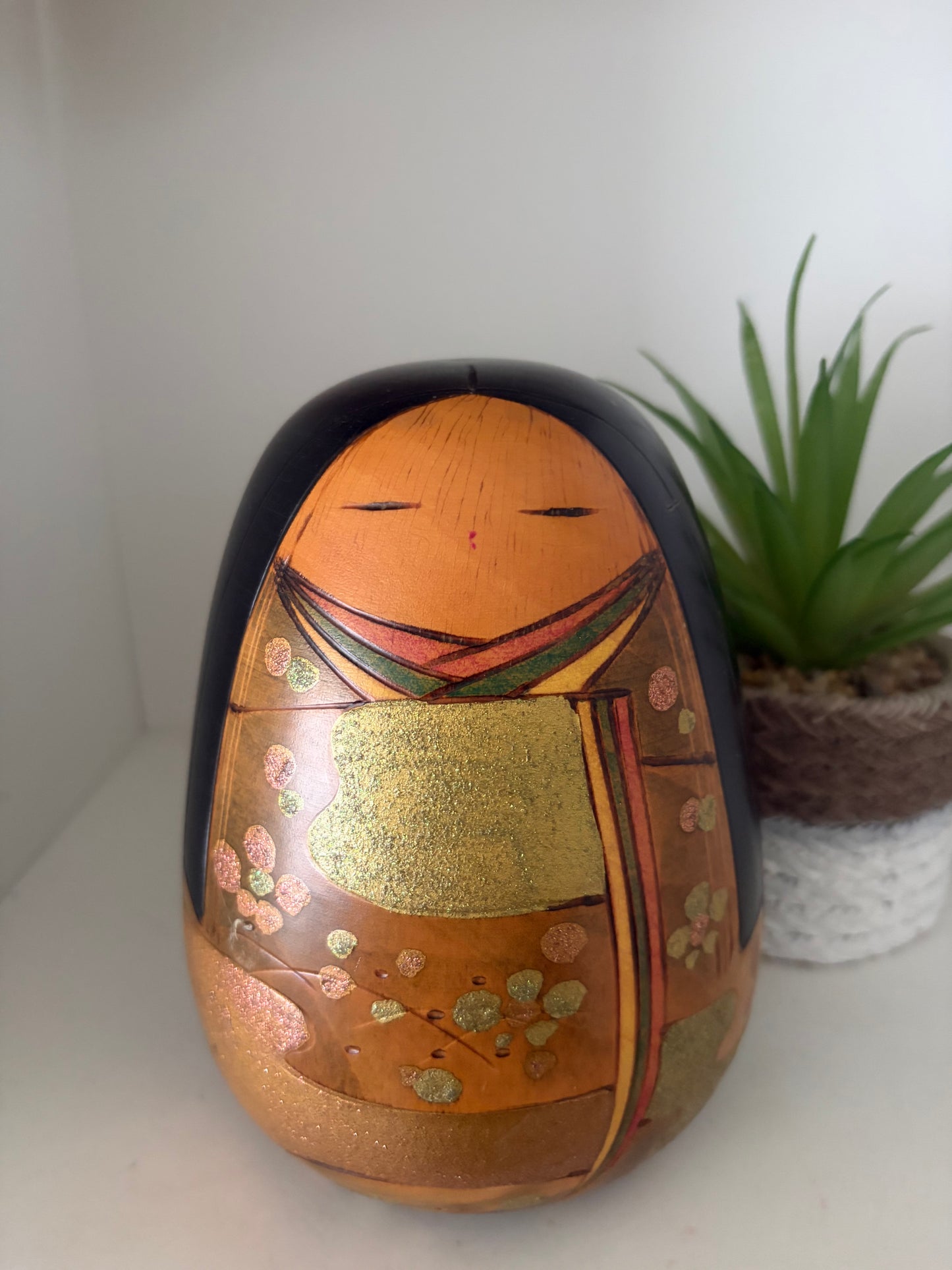 Vintage Sosaku Kokeshi Doll by Toa Sekiguchi (1942-)