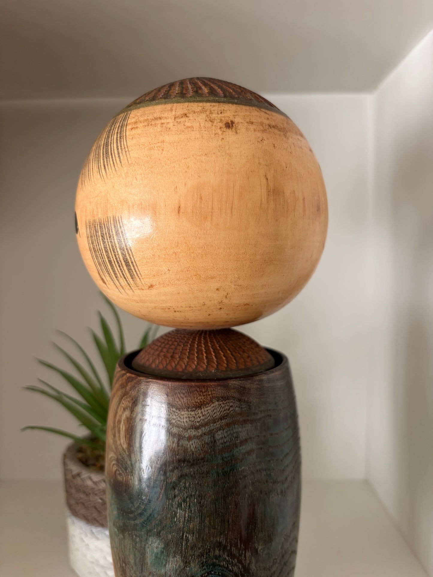 Vintage creative kokeshi by Tamura Noboru