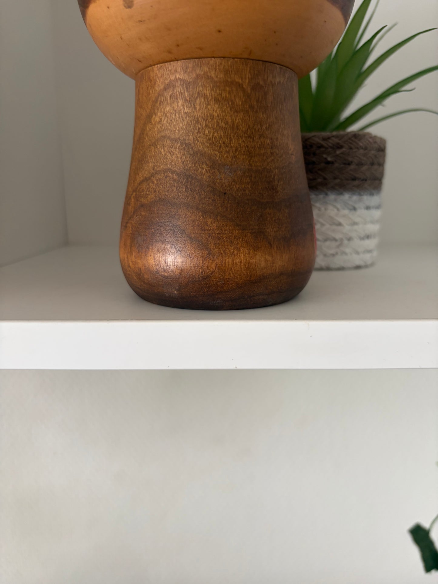 Rare vintage Sosaku kokeshi by Toa Sekiguchi (1942-)