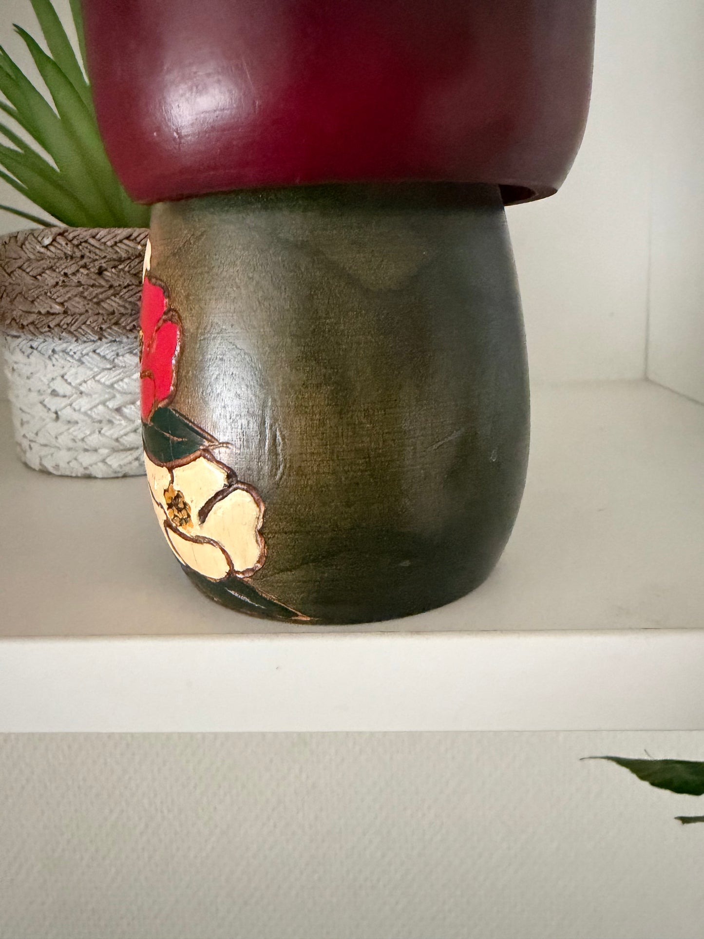 Vintage Gumma kokeshi by kisaku