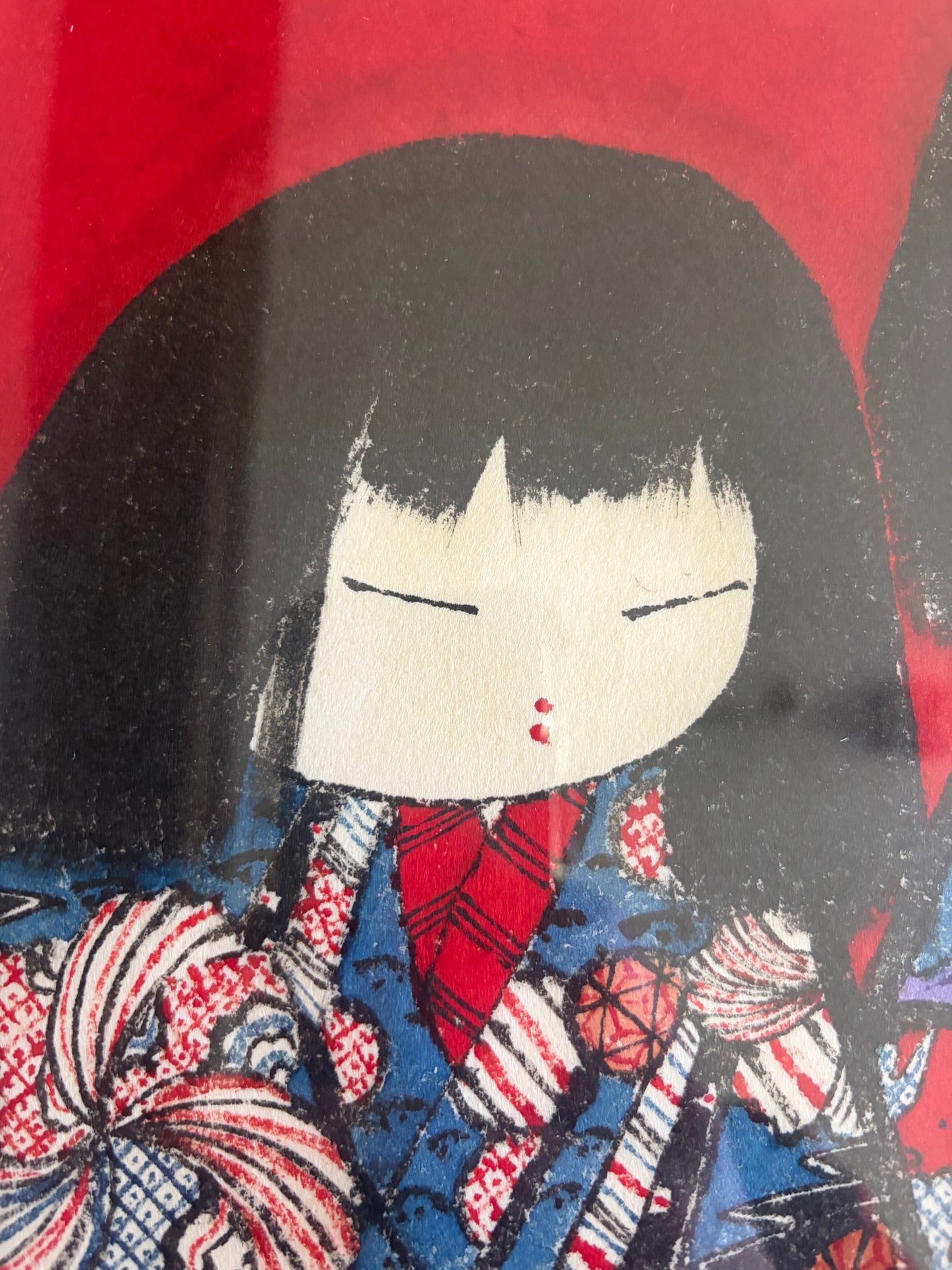 Exclusive vintage watercolor painting by Hideo Ishihara (1925-1999)