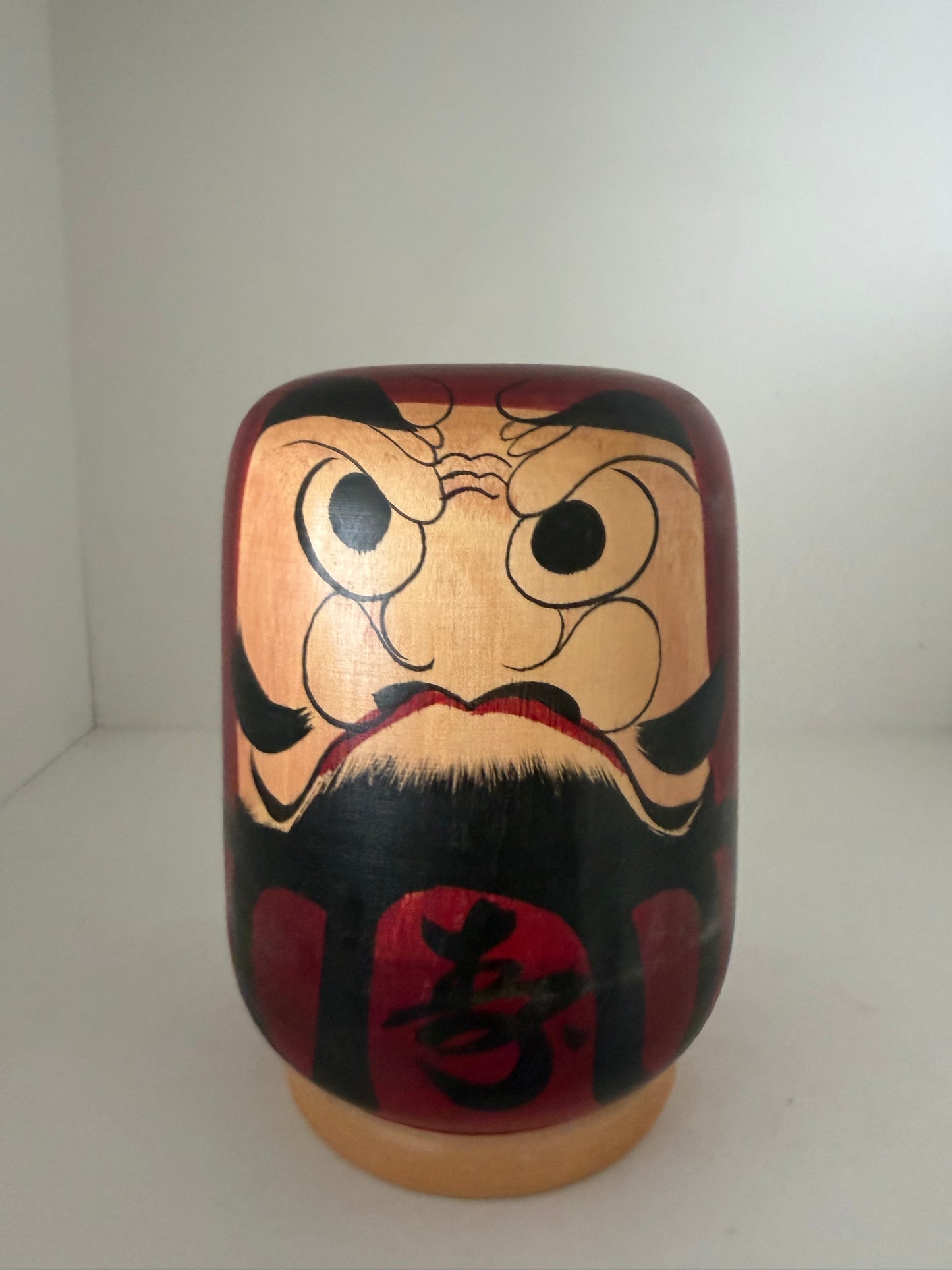 Complete first edition collection of 10 Daruma kokeshi by the Sony Family Club