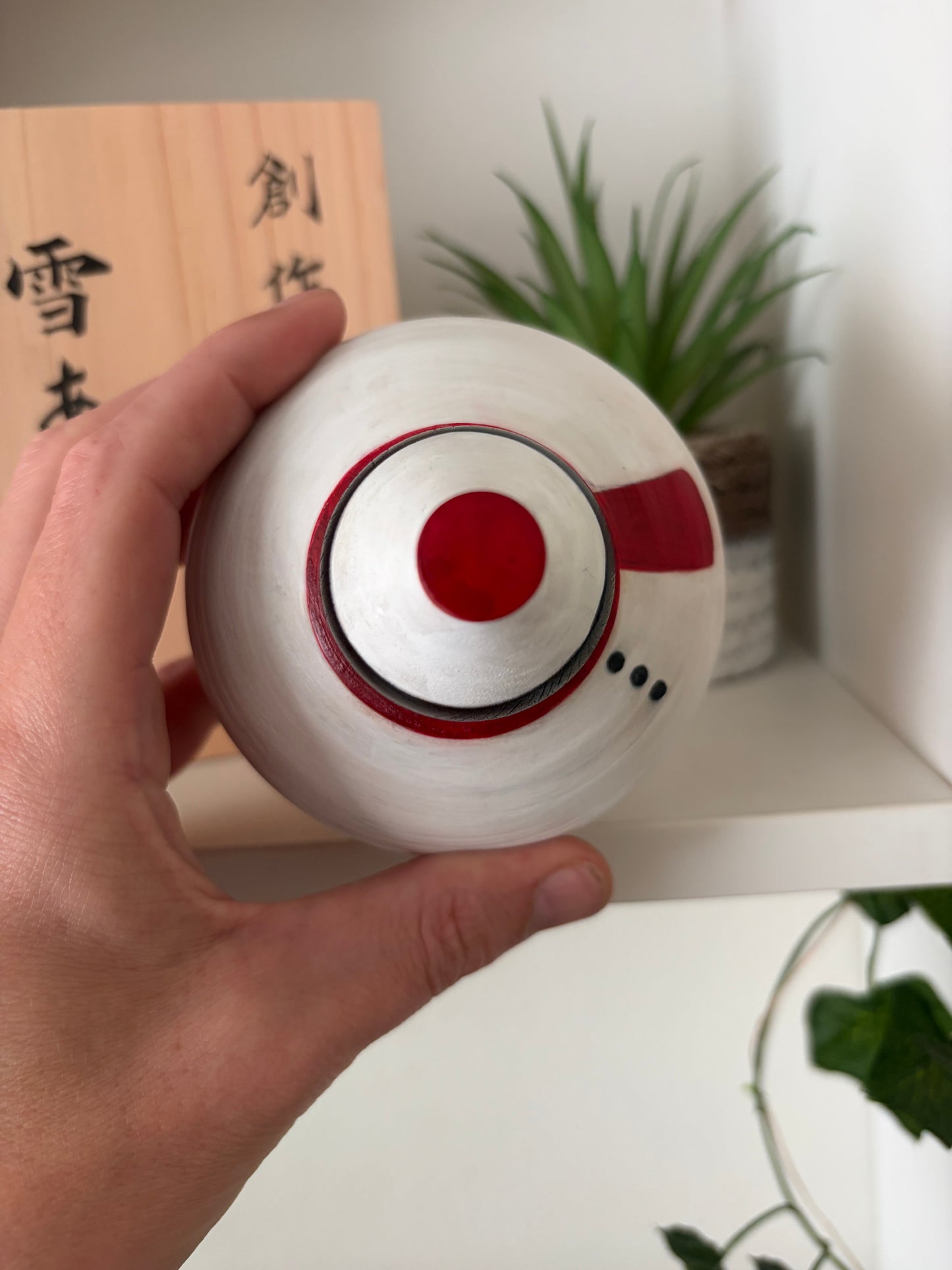 Exclusive One off a kind kokeshi by Nagisa Hirano