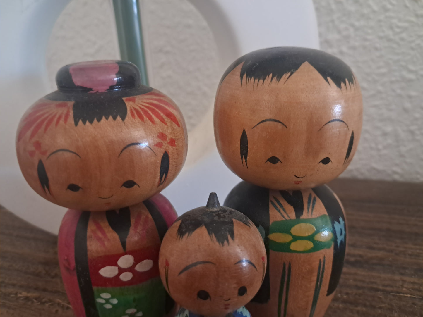 Vintage set Donko kokeshi