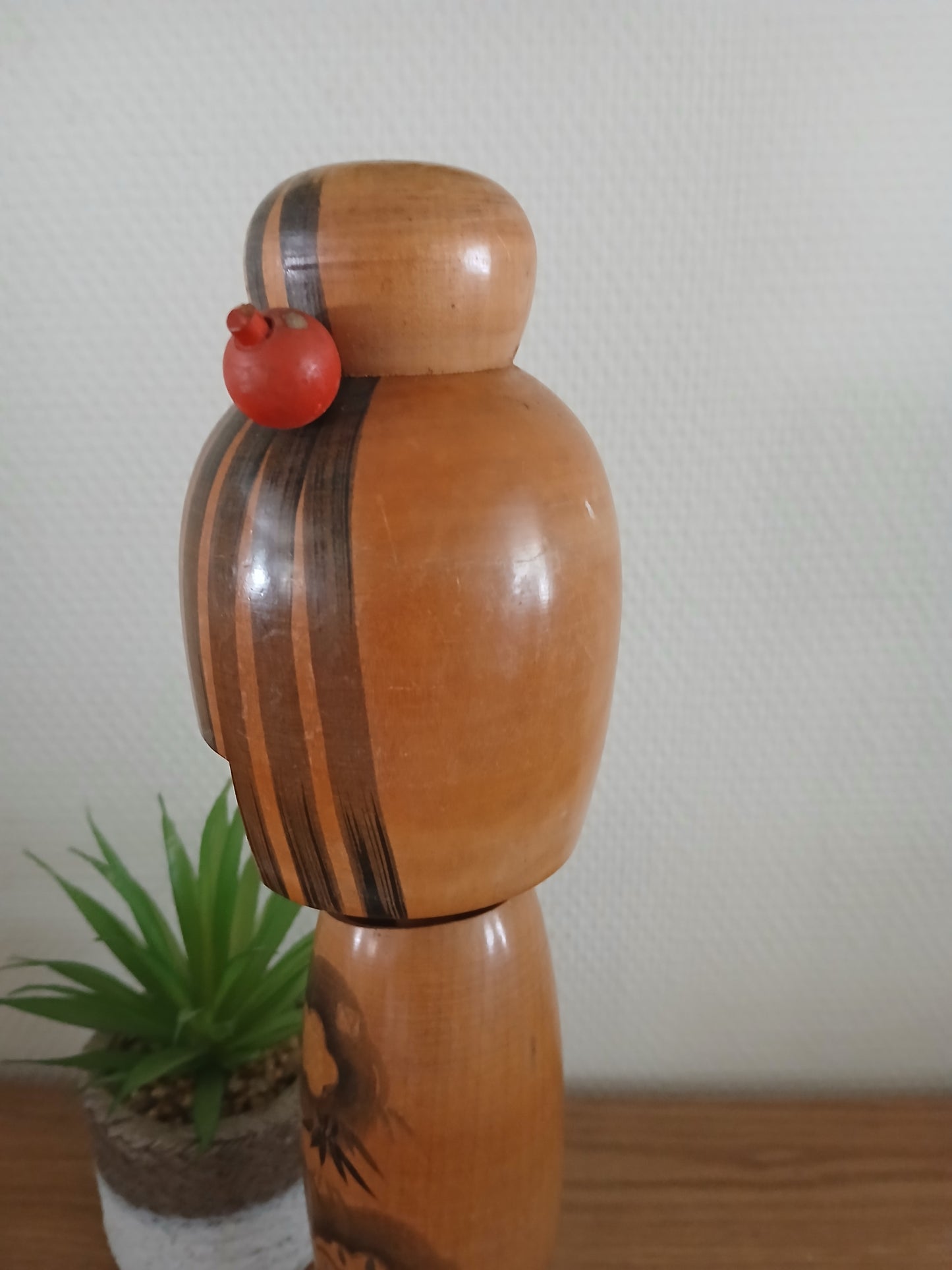 Vintage creative kokeshi by Hajime Miyashita (1940-)