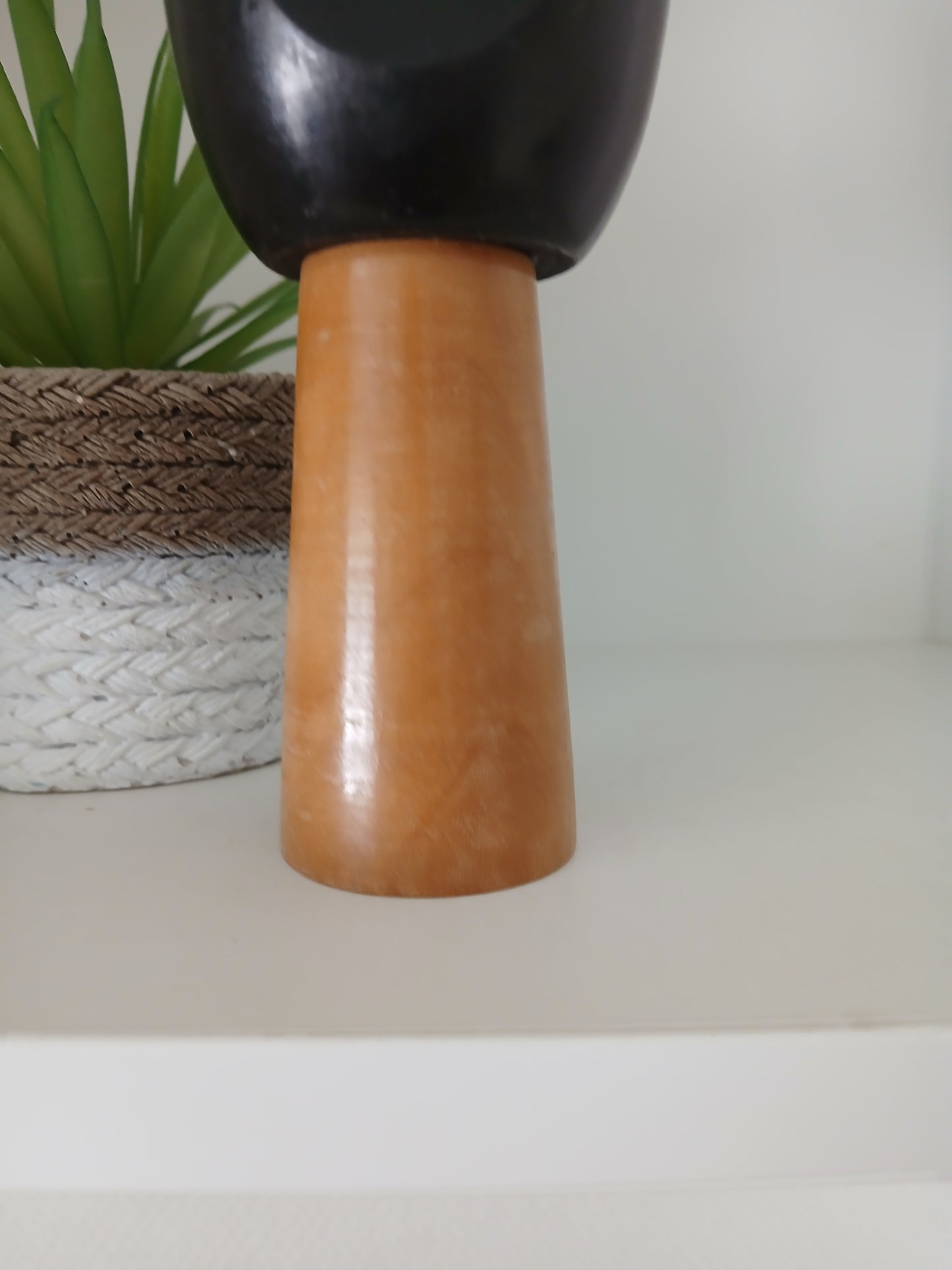 Rare creative kokeshi by renowned artisan Ikuyoshi Yokozuka