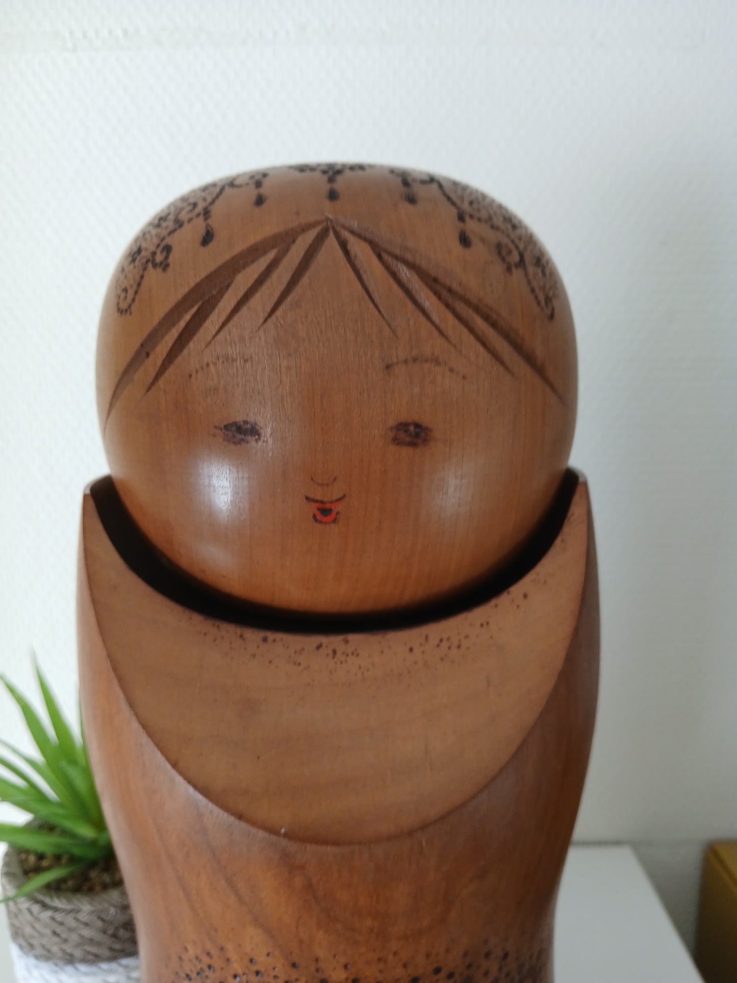 Rare Vintage Sosaku Kokeshi by Kouson Sato