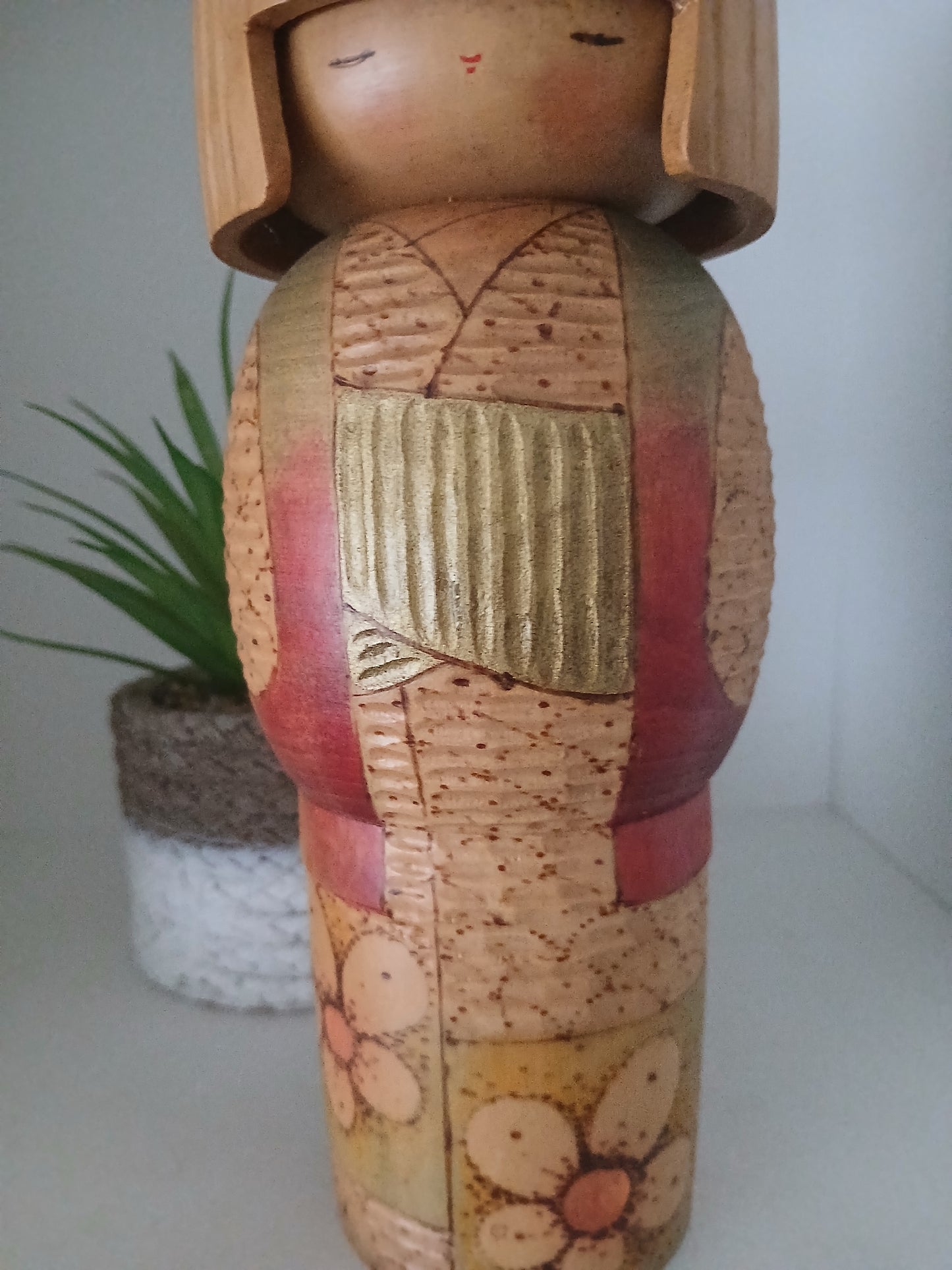 Exclusive Sosaku kokeshi by Akimitsu