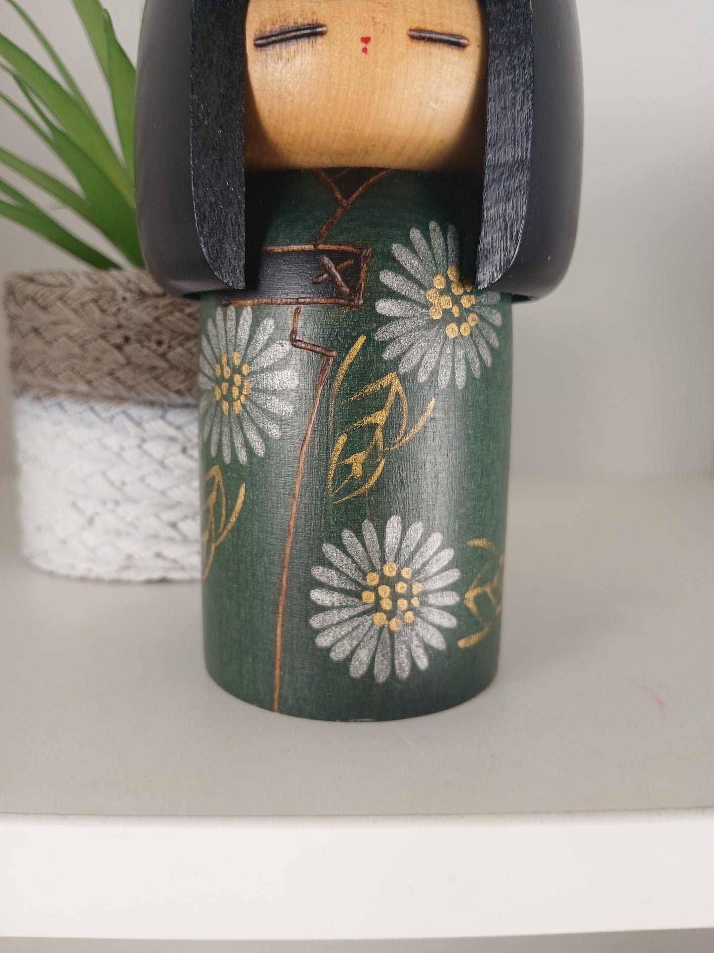 Vintage creative kokeshi by Hajime Miyashita (1940-)