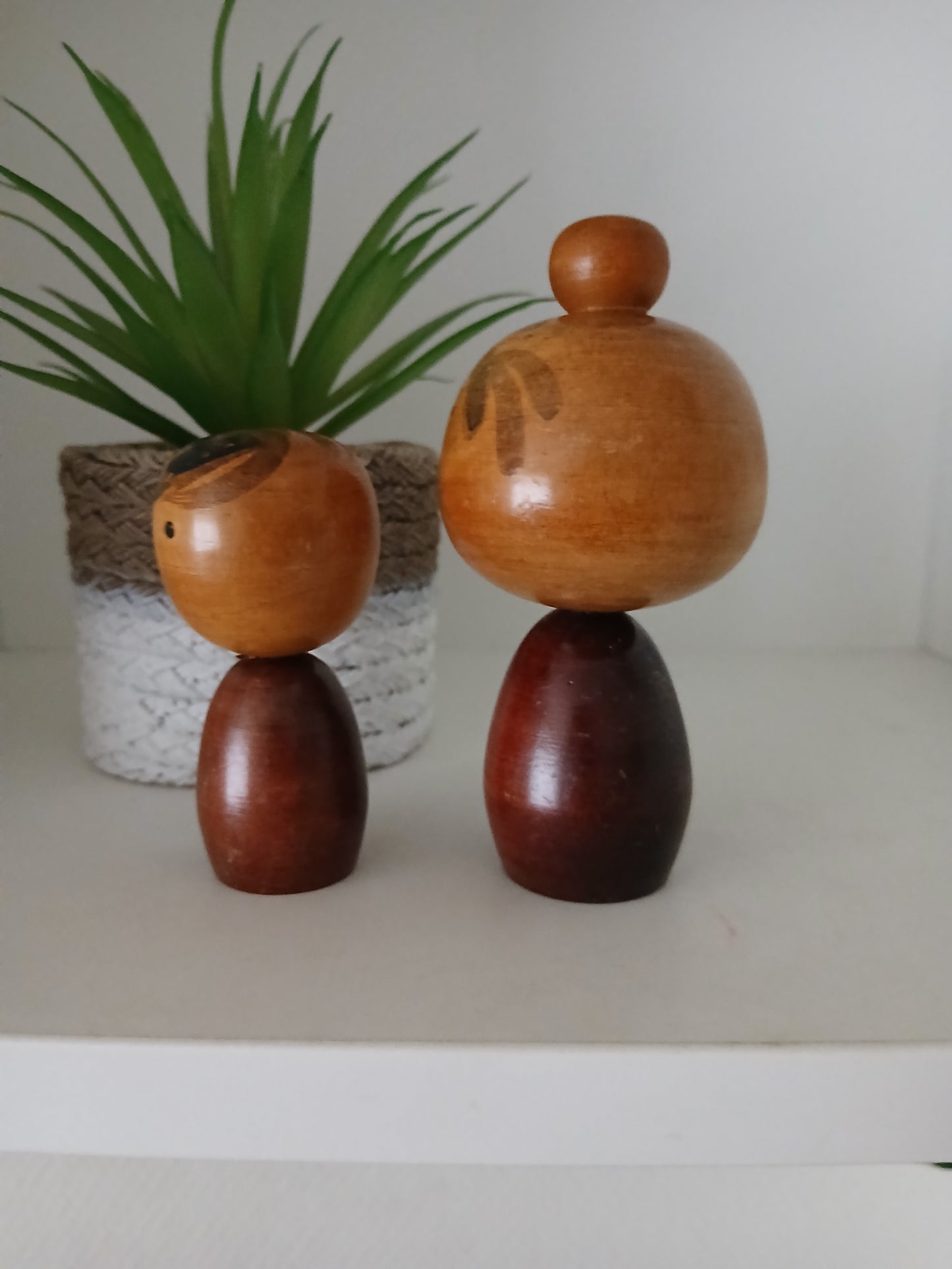 Lovely vintage set creative kokeshi- Mother and Child