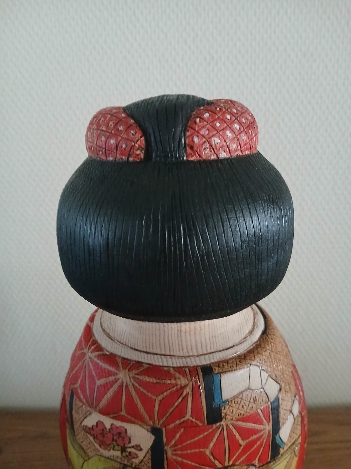 Exclusive Sosaku kokeshi by Yuko Yamazaki - From Sibukawa exhibition 2025