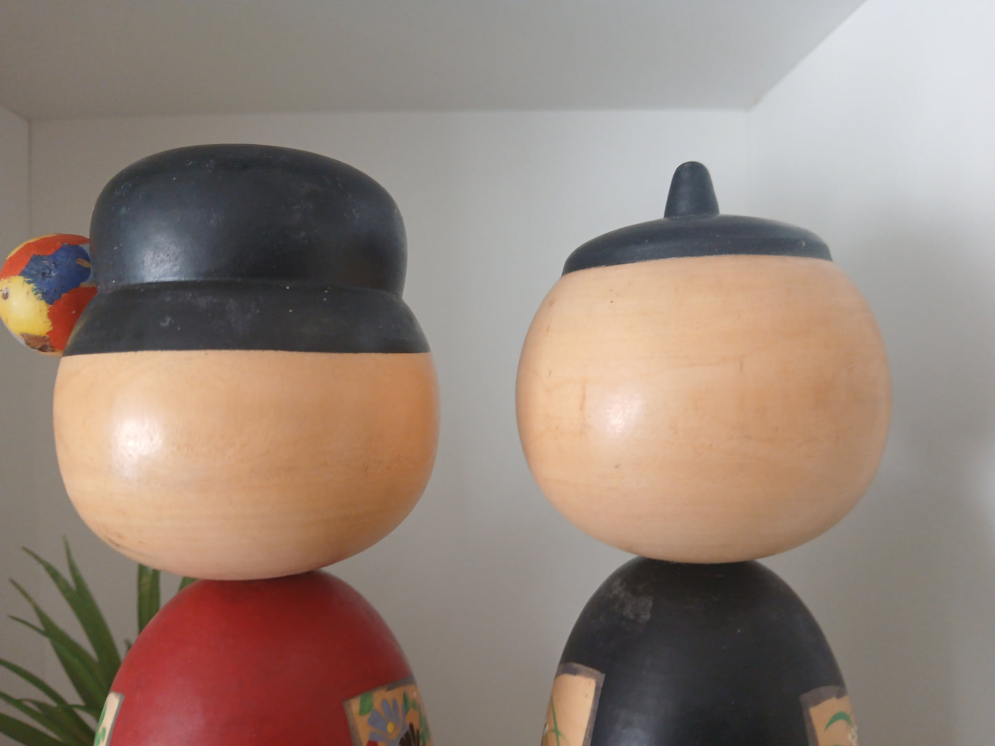 Vintage set of Donko kokeshi