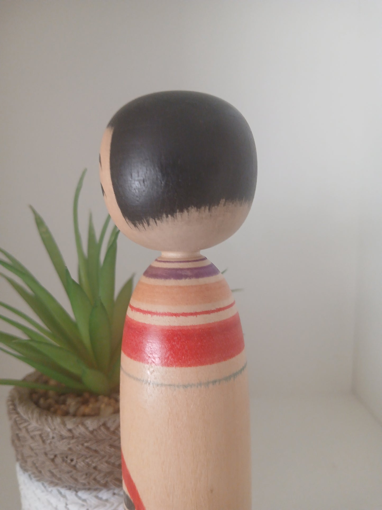 Vintage Tsugaru Kokeshi by Mamiya Masao (1921~2008)