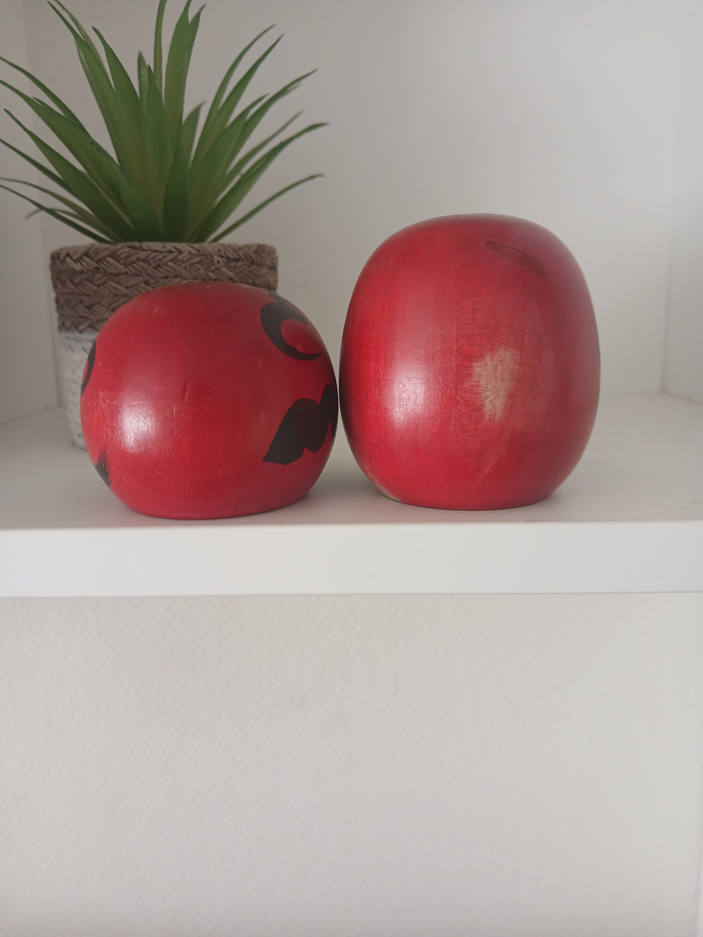 Vintage set Daruma kokeshi