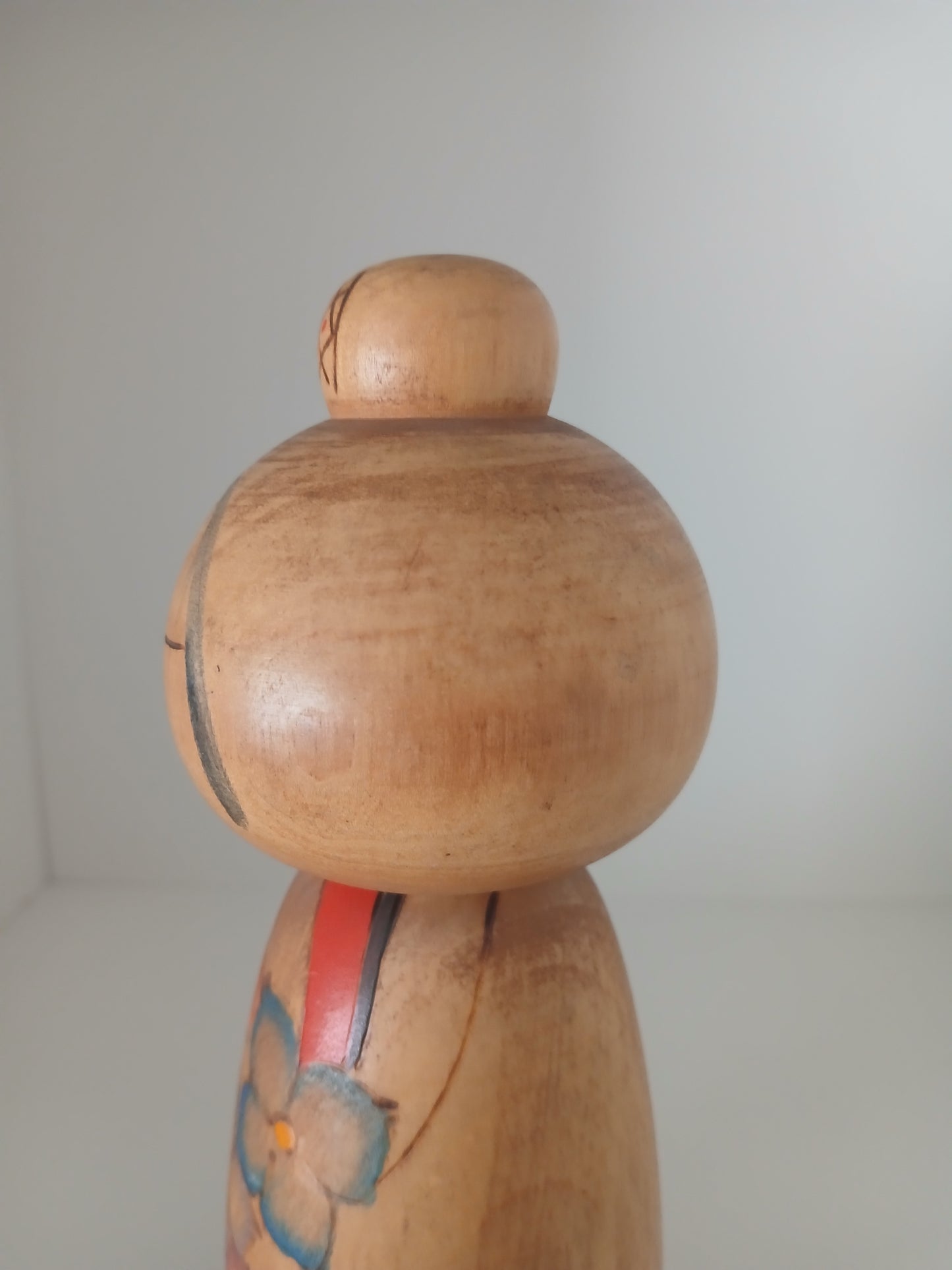 Rare Vintage Creative Kokeshi By Yuji Kawase (1938-)