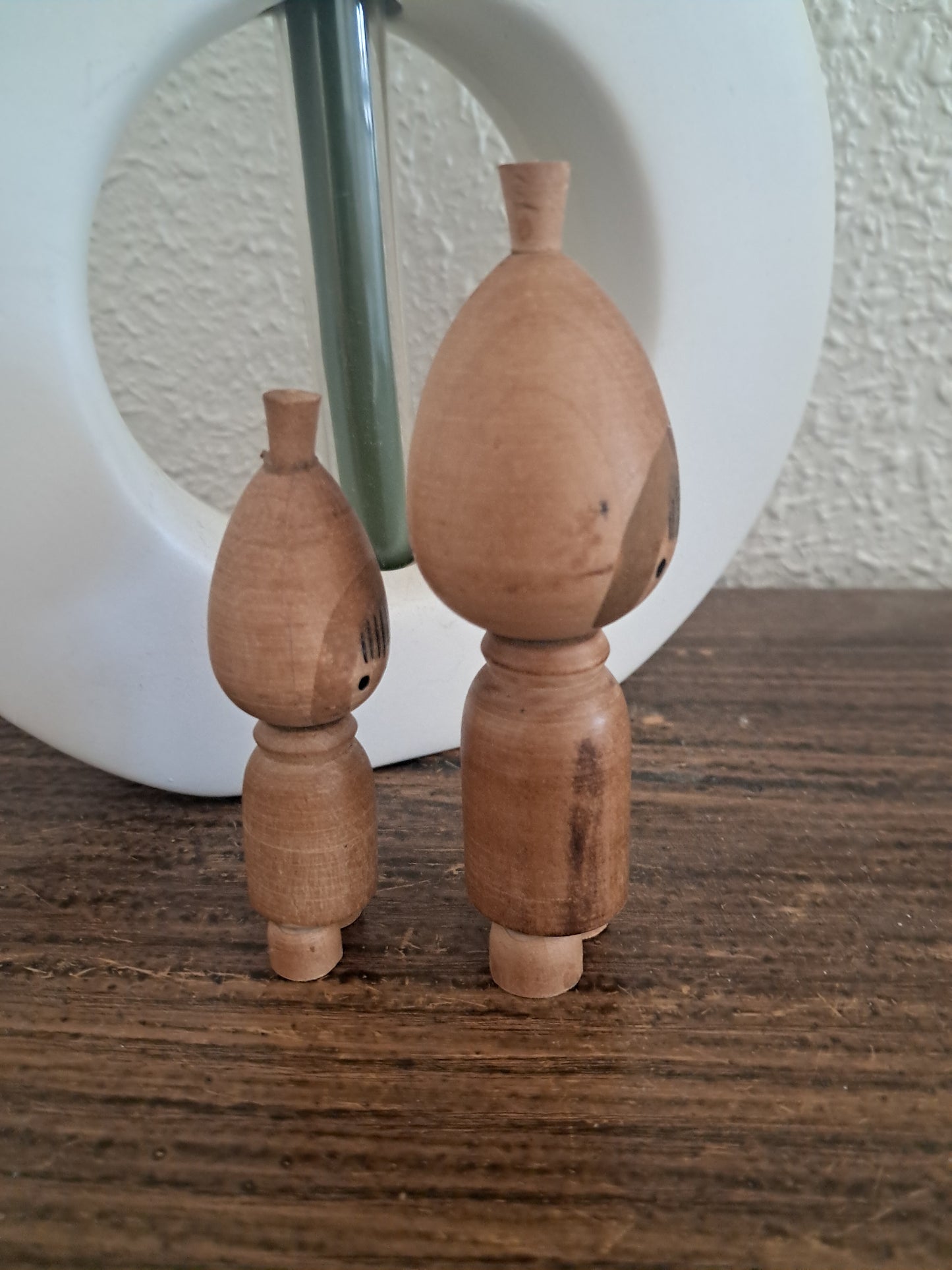 Vintage Creative Kokeshi set by Hideo Ishihara (1925-1999)