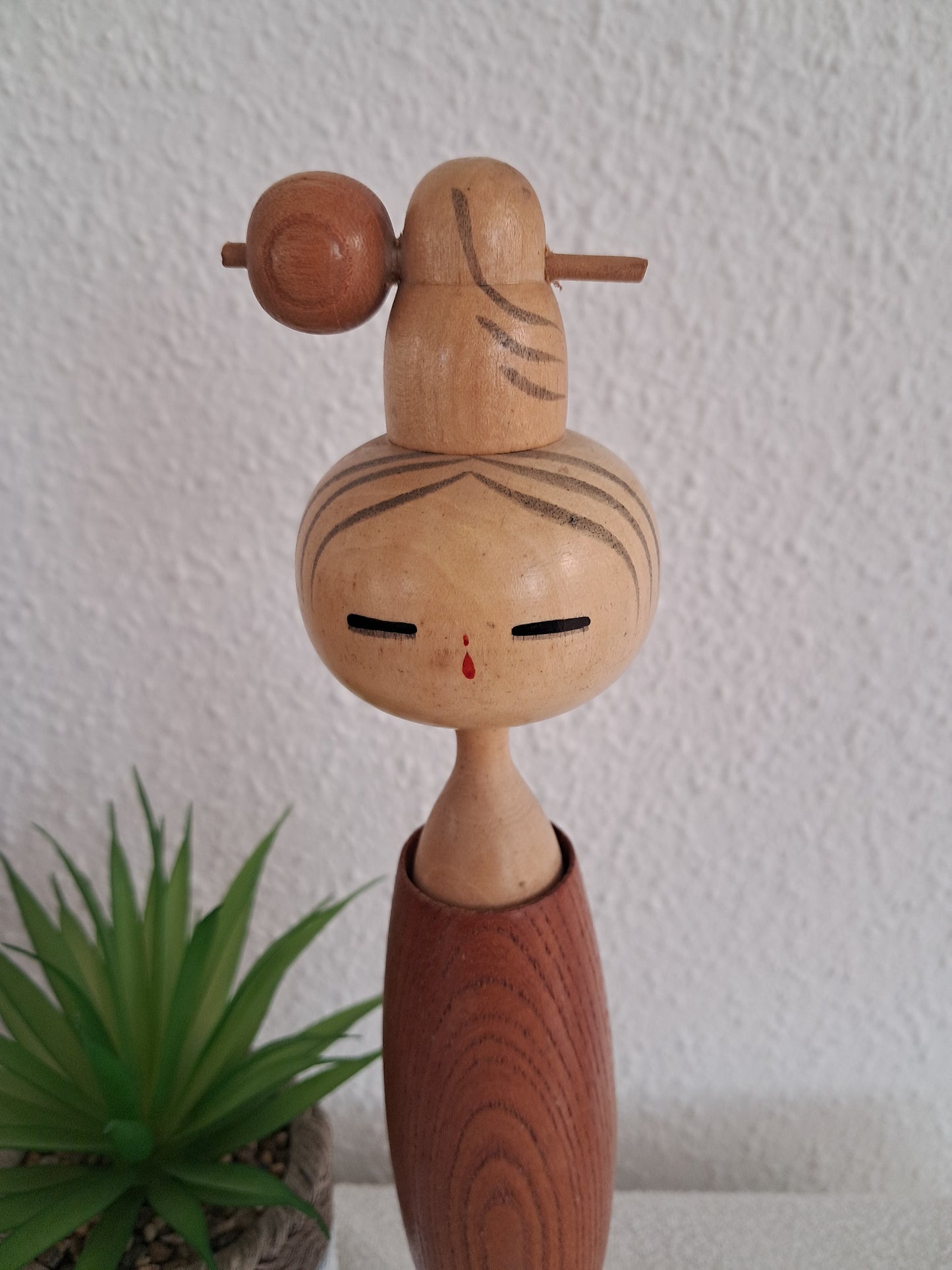 vintage Sosaku Kokeshi By Miyajima Muhitsu (1929-)