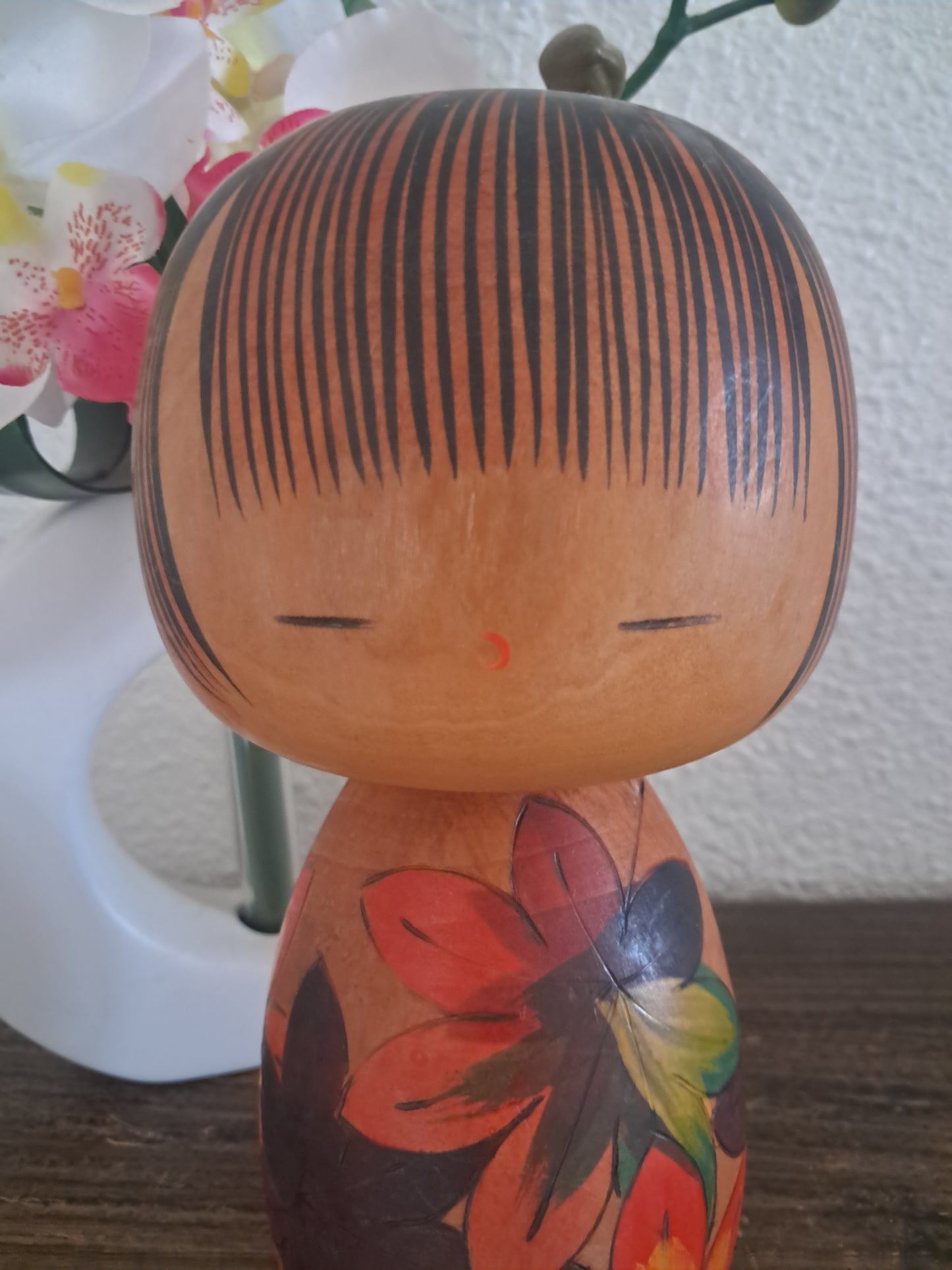 Vintage Sosaku kokeshi by Yuji Kawase (1938-) - 23cm