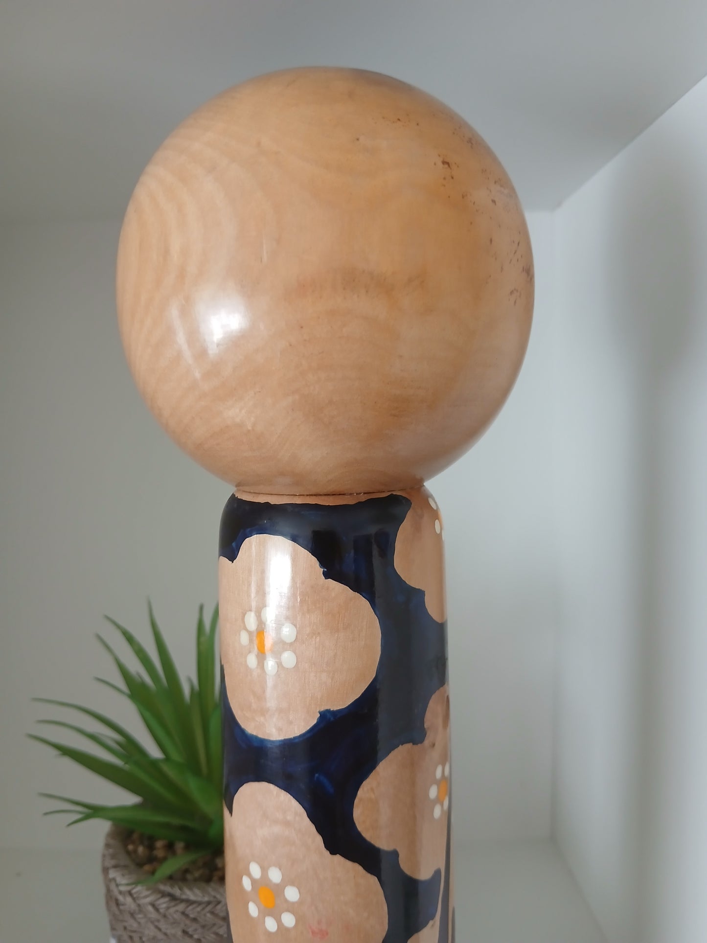 Vintage creative kokeshi by  Kiyohara Takao