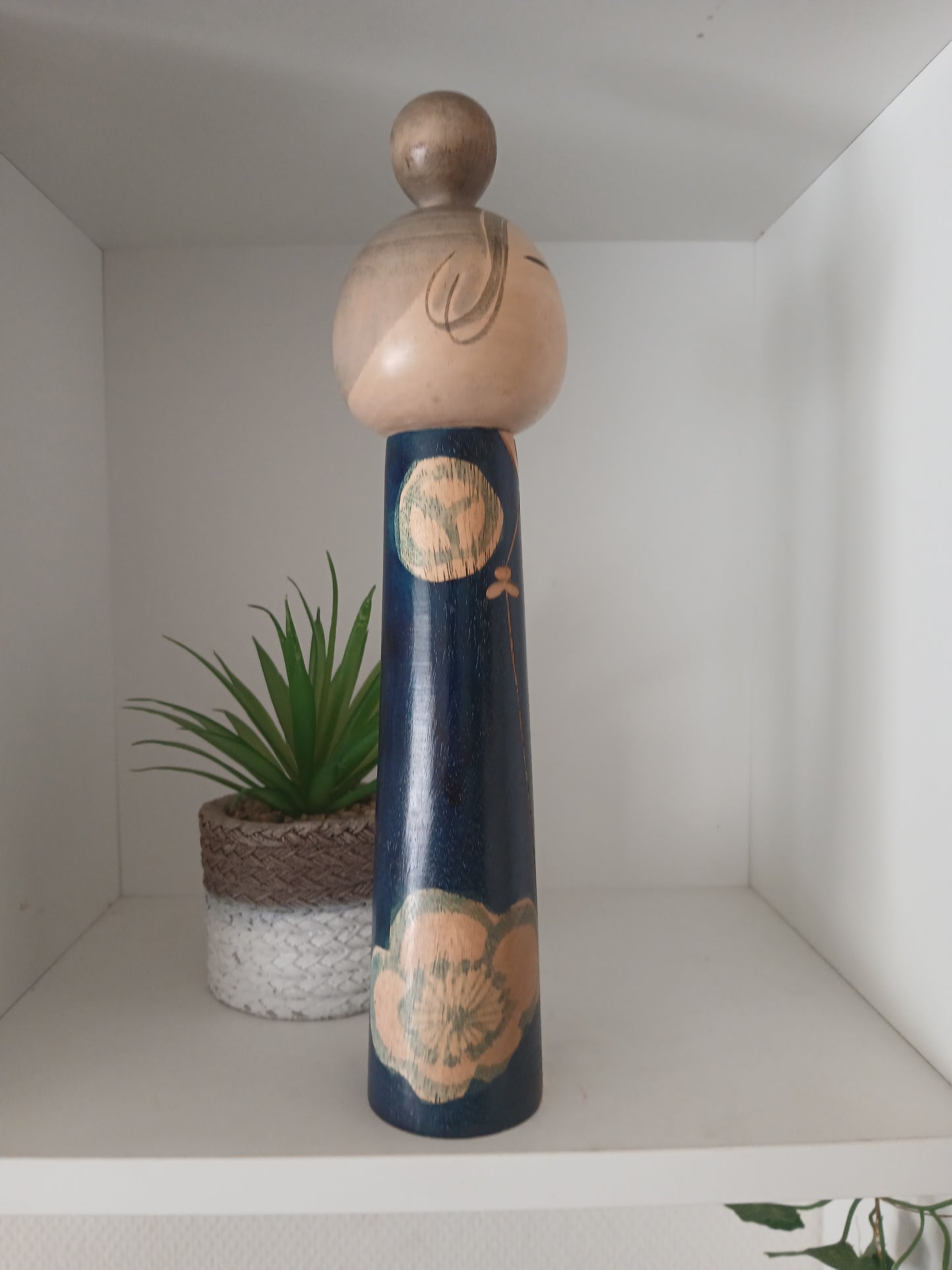 Vintage creative kokeshi by Issetsu Kuribayashi (1924-2011)