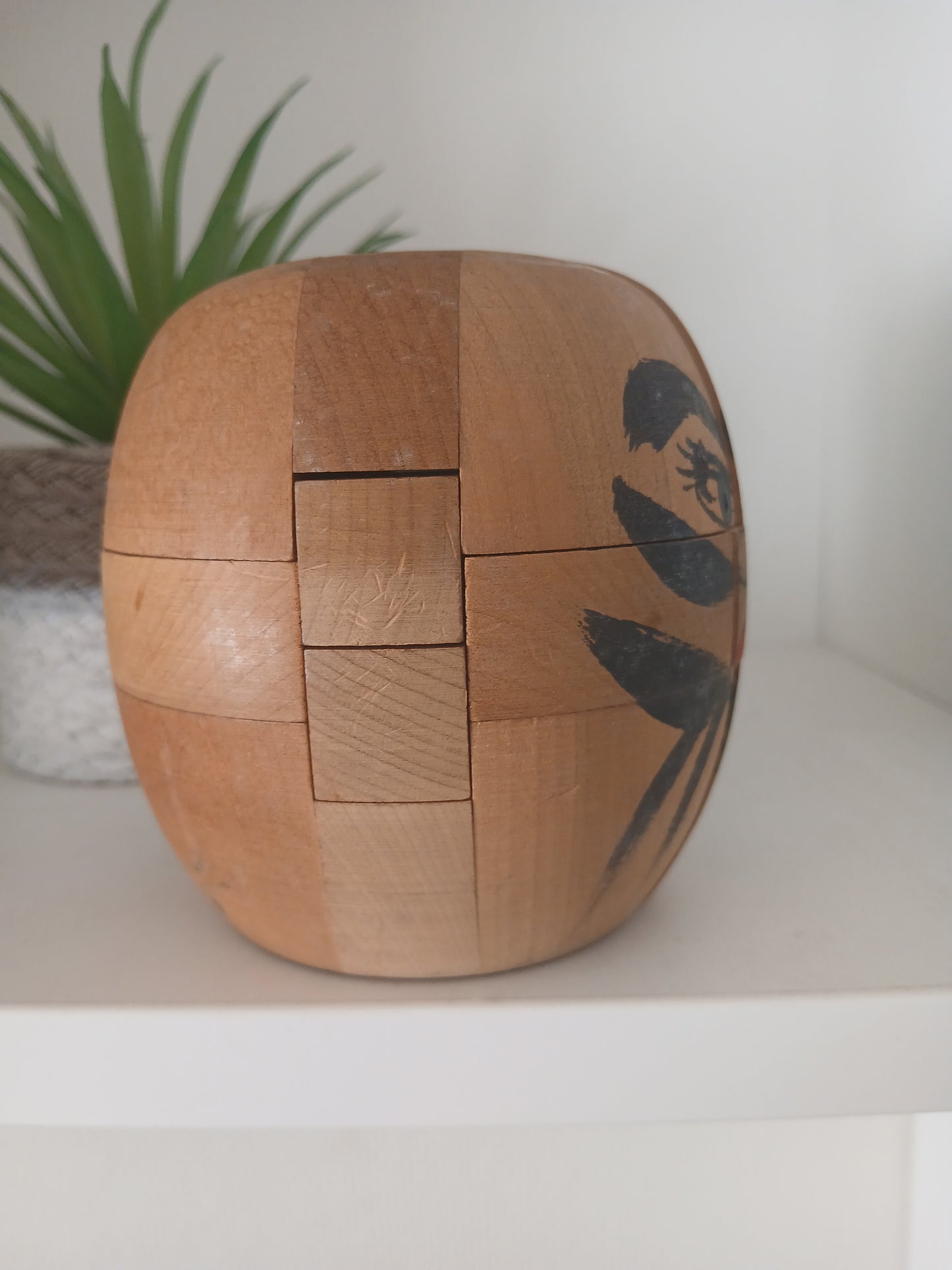 Vintage Daruma 3D puzzle