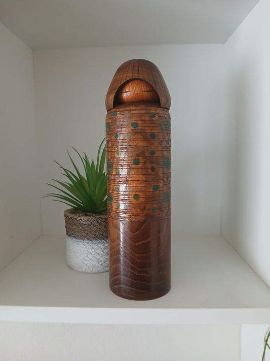 Vintage  Sosaku Kokeshi By Miyajima Muhitsu (1929-)