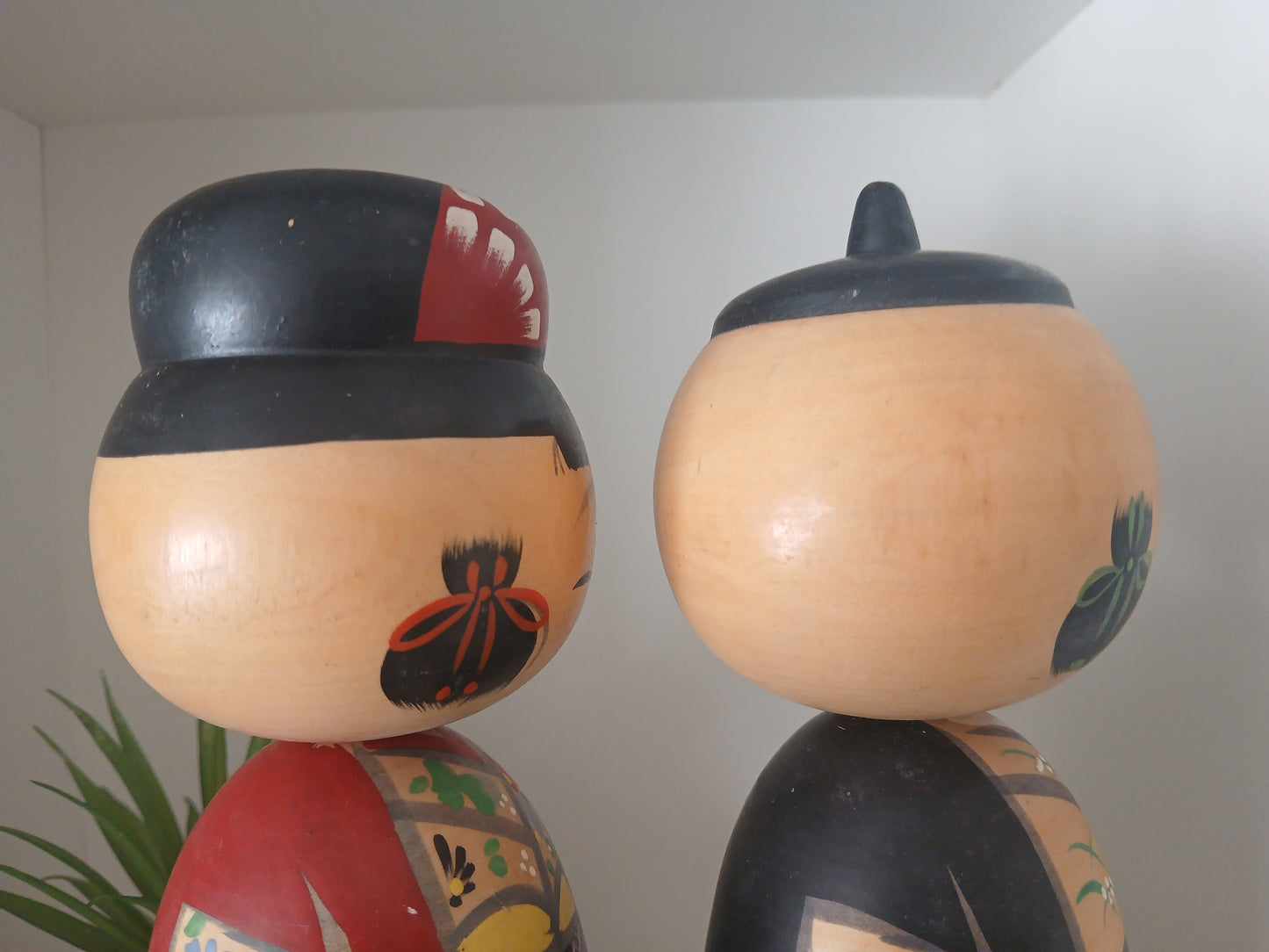 Vintage set of Donko kokeshi