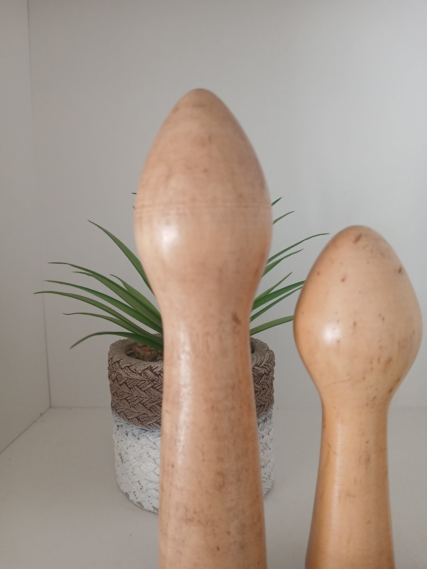 Vintage set of 3 creative kokeshi by Isamu Yamakawa