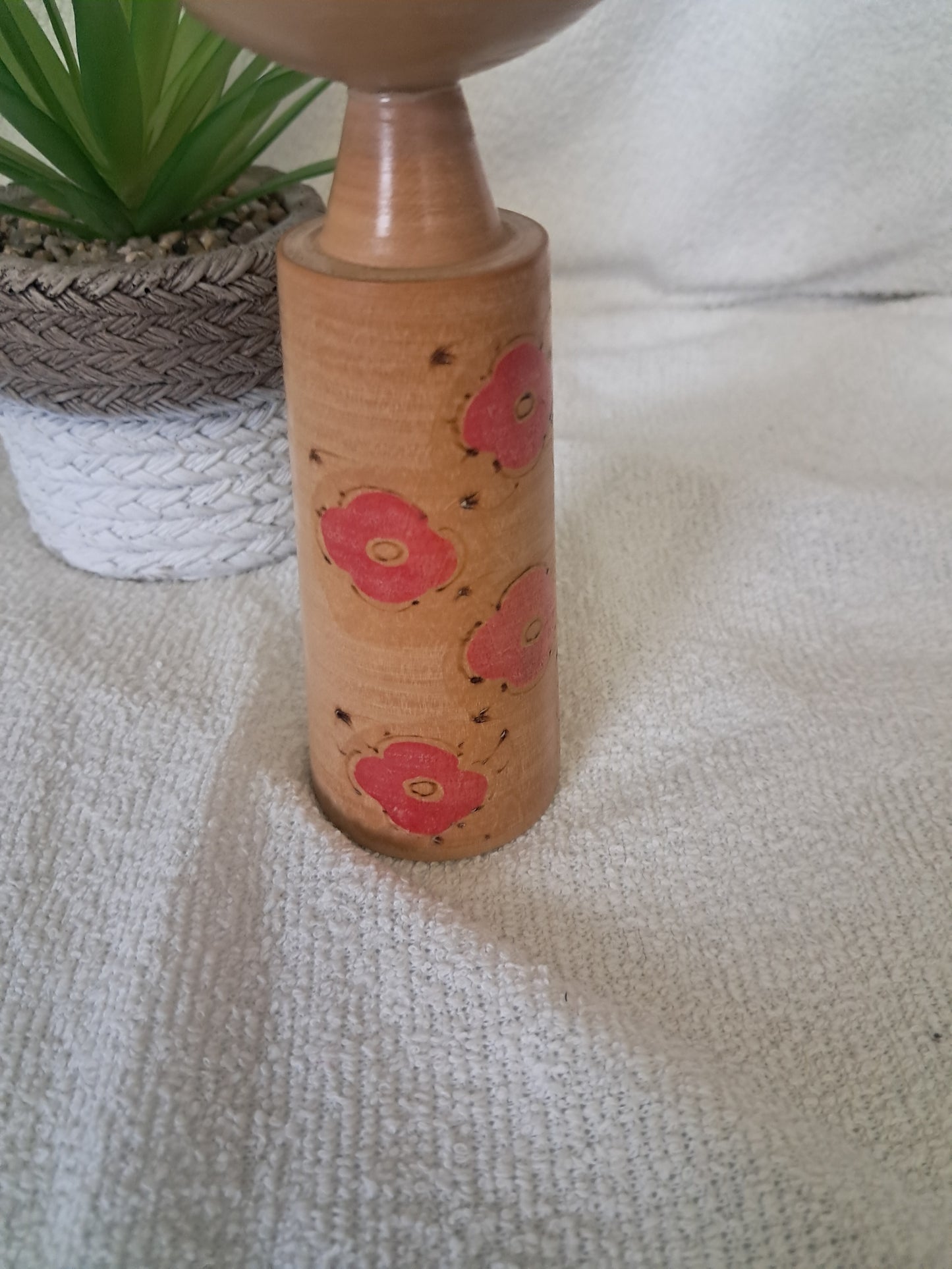 Rare Vintage Creative Kokeshi By Kano Chiyomatsu (1935-)