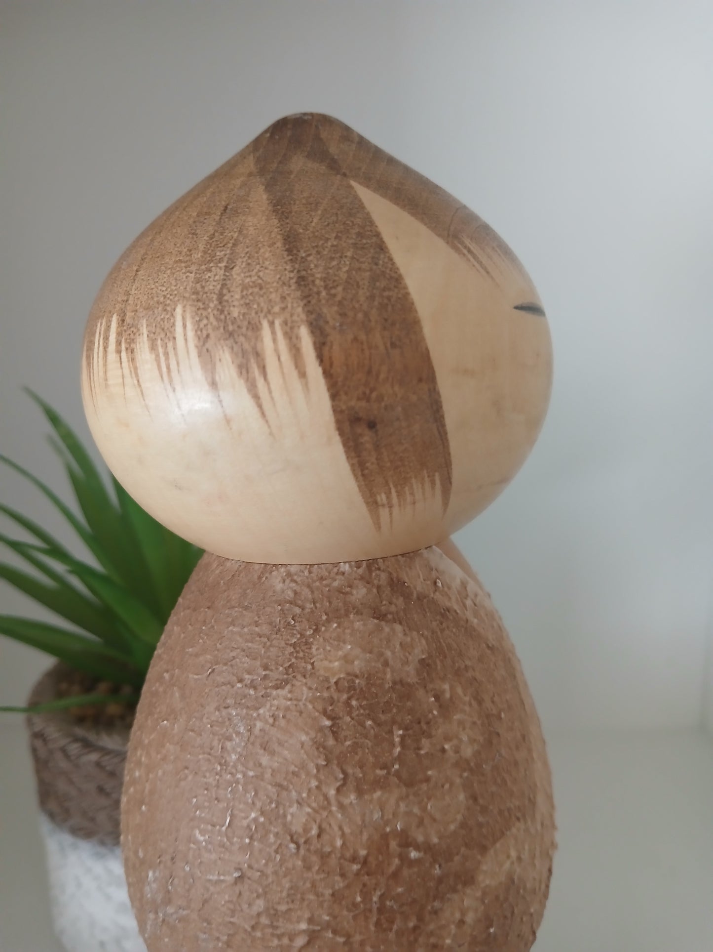 Vintage Mushin Kokeshi made by Watanabe Masao (1917-2007)