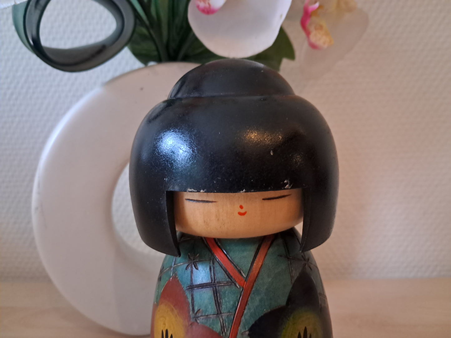 Vintage Gumma Kokeshi by Yuji Kawase (1938-)