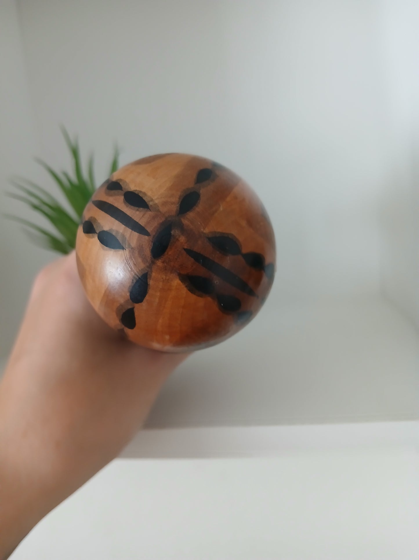Rare creative kokeshi by renowned artisan Ikuyoshi Yokozuka