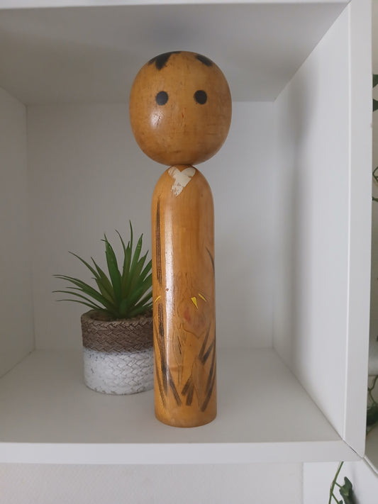 Rare kokeshi by Kato Hiroshi