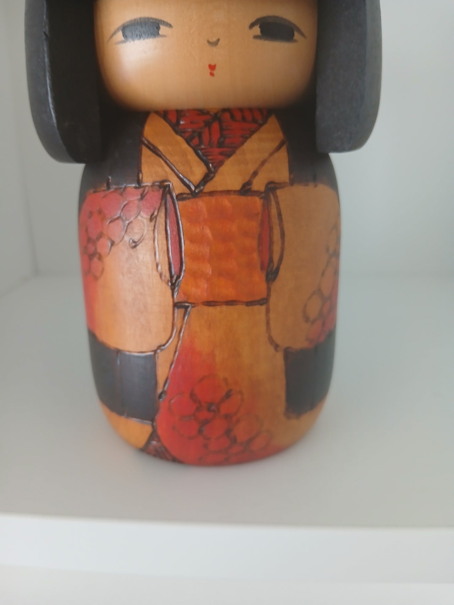 Vintage Gumma Kokeshi by Fumio Tomidokoro (1948-)