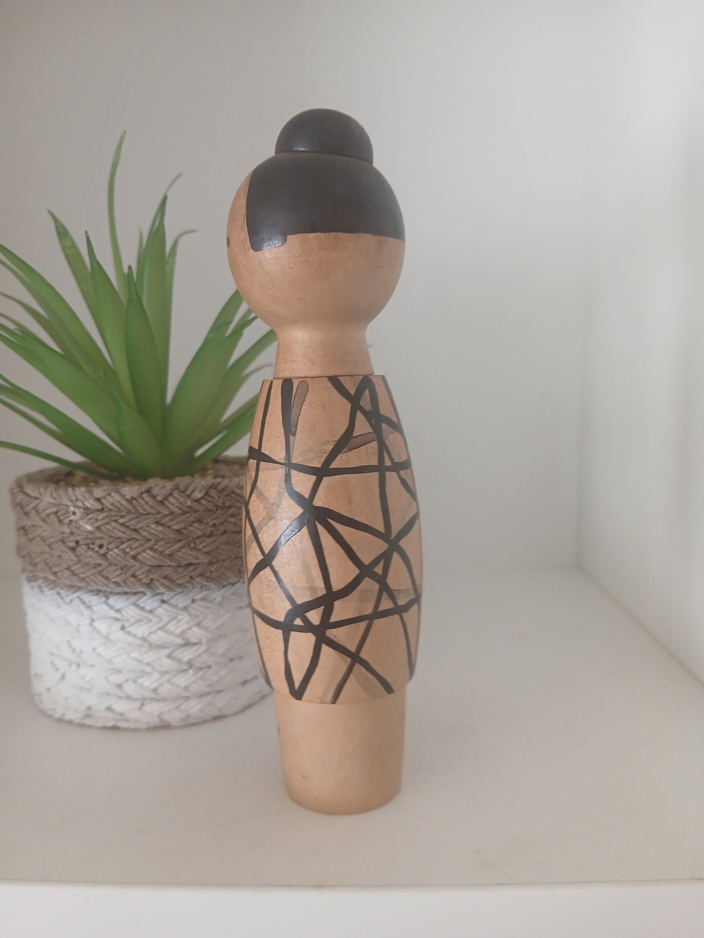 Rare Vintage creative kokeshi by Takanashi Hanpushi