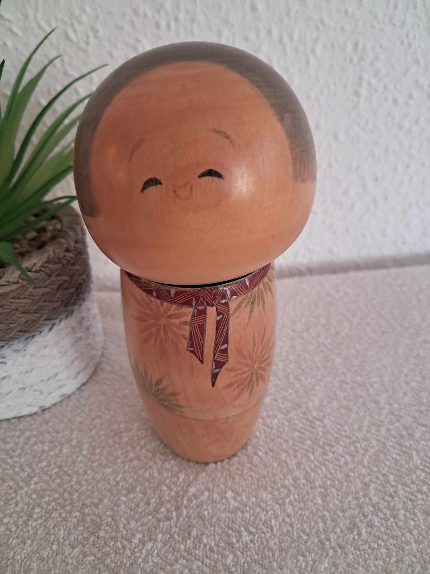 Vintage 3 face Kokeshi by Imai Tamamizu