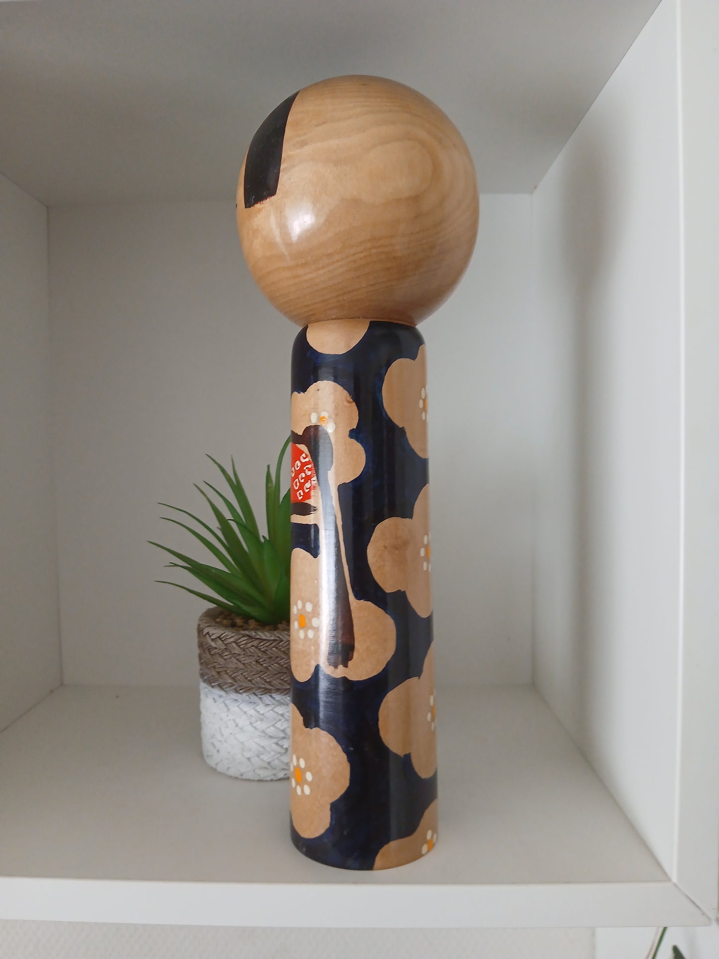 Vintage creative kokeshi by  Kiyohara Takao