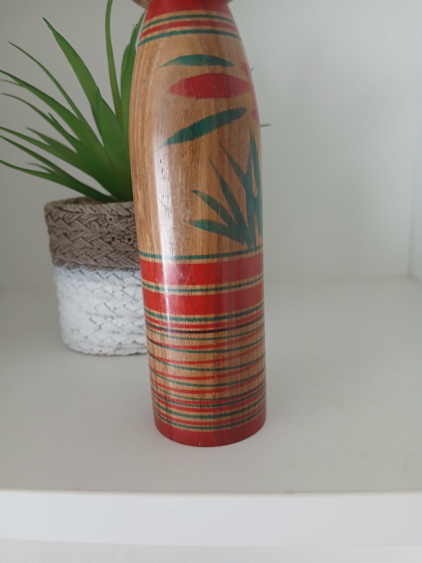 Vintage traditional Nakanosawa kokeshi