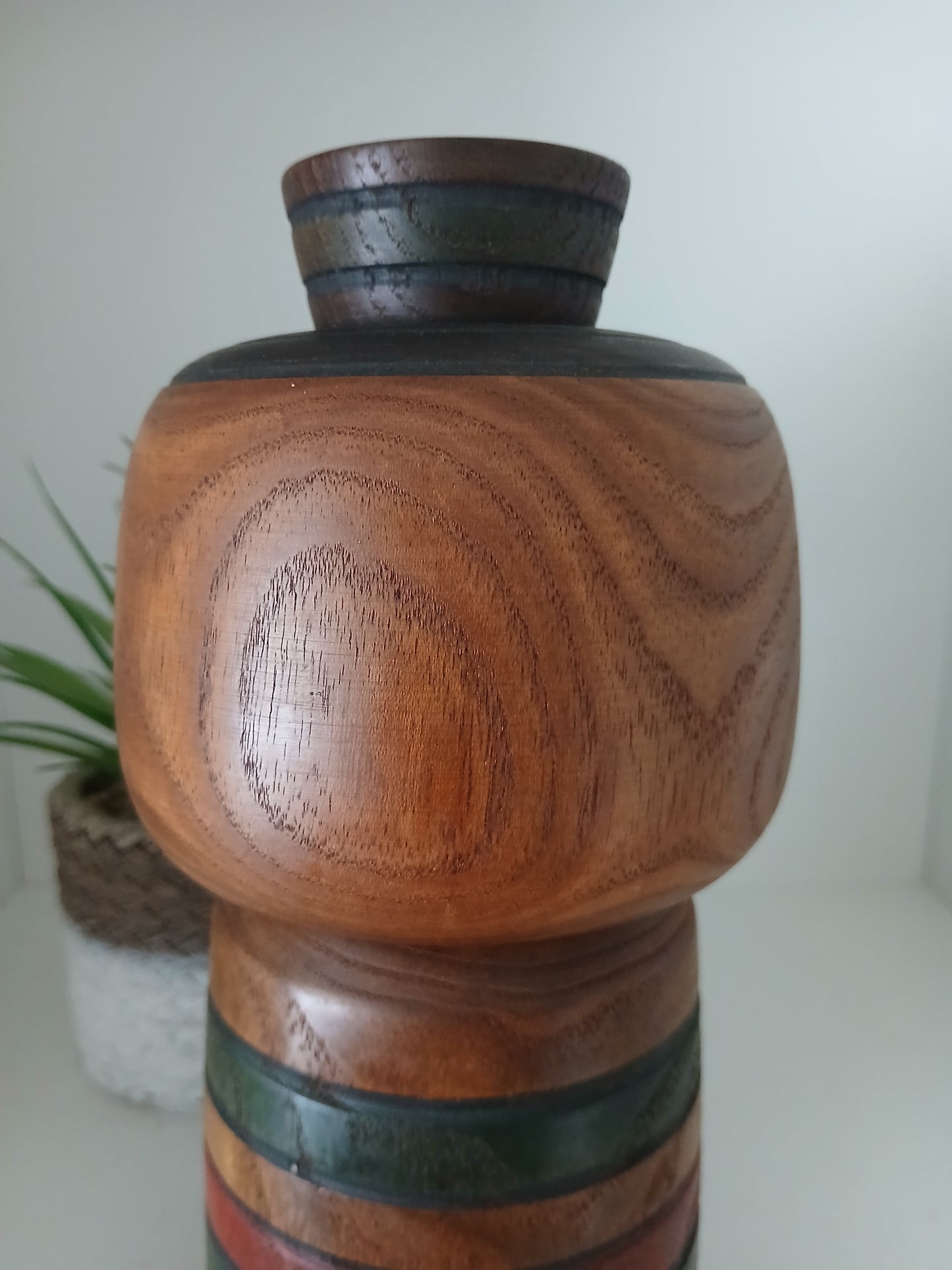 Rare Vintage Creative Kokeshi By Sanpei Yamanaka (1926-2012)