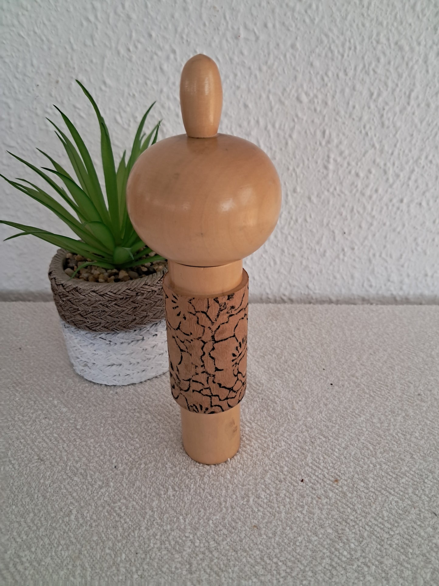 Vintage Sosaku Kokeshi by Eiko Shibata (1924-)